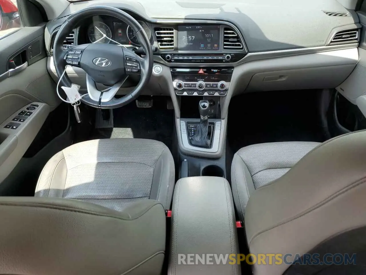 8 Photograph of a damaged car 5NPD84LF8LH603643 HYUNDAI ELANTRA 2020