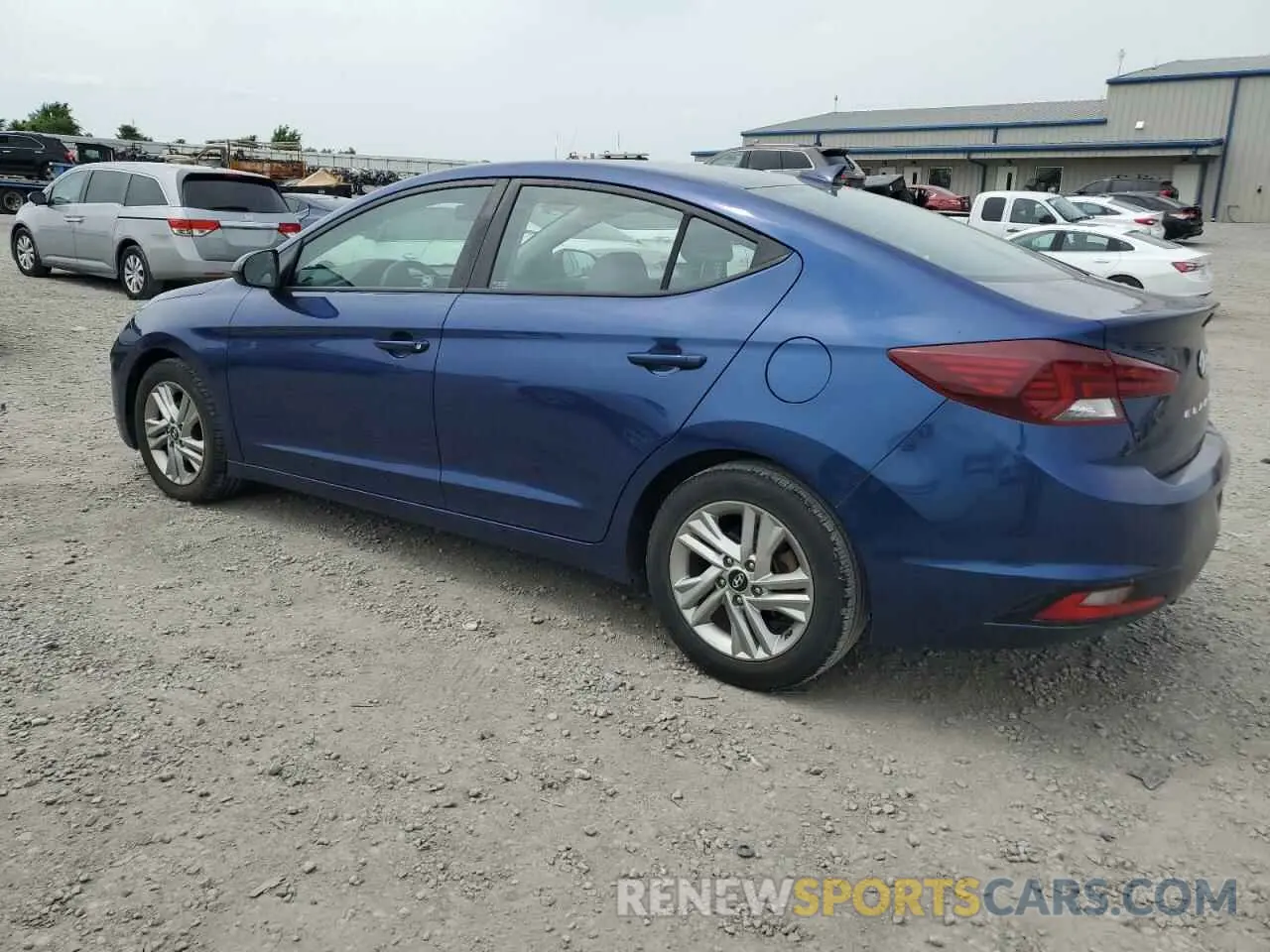 2 Photograph of a damaged car 5NPD84LF8LH621303 HYUNDAI ELANTRA 2020