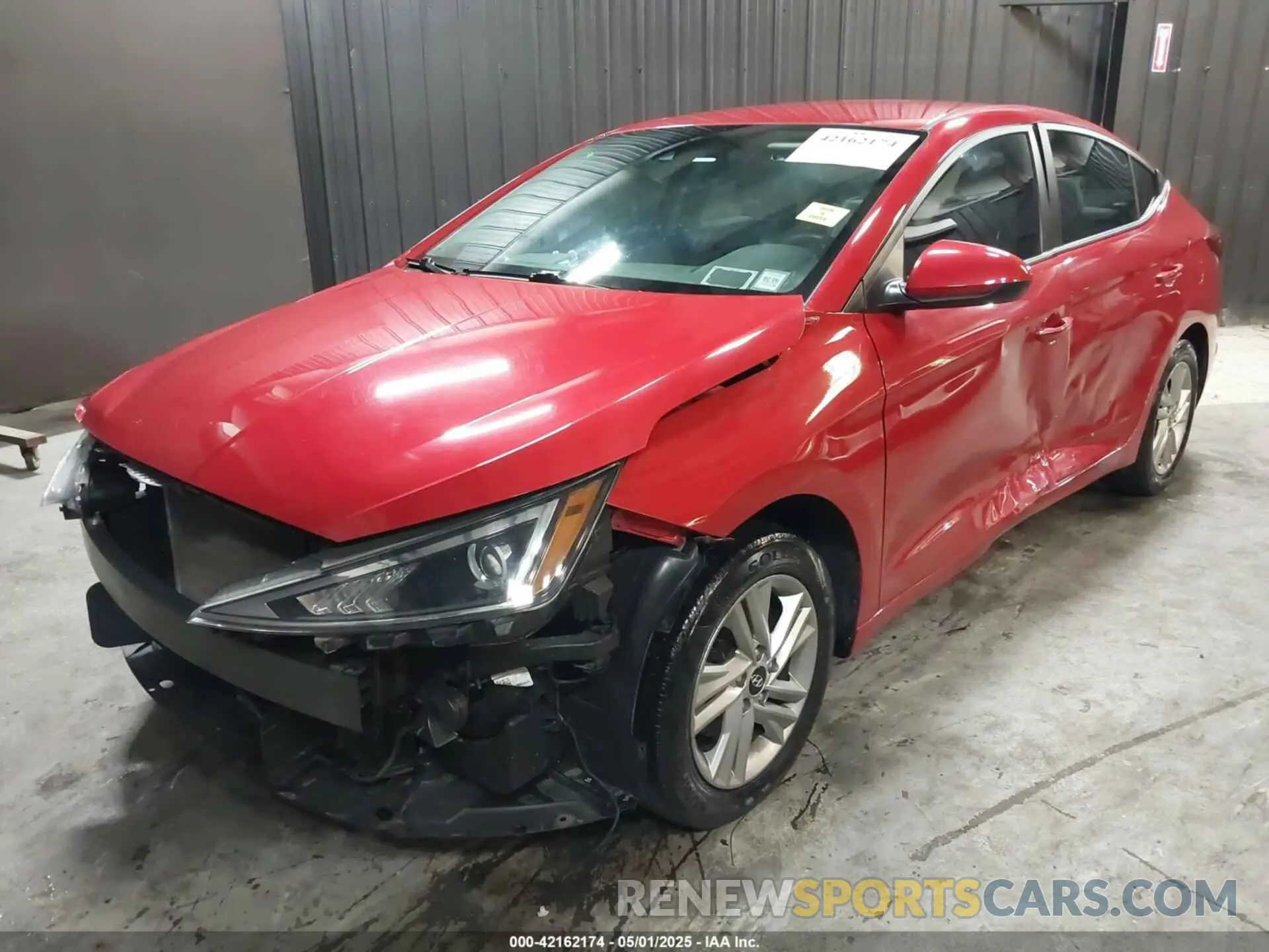 2 Photograph of a damaged car 5NPD84LF8LH621785 HYUNDAI ELANTRA 2020