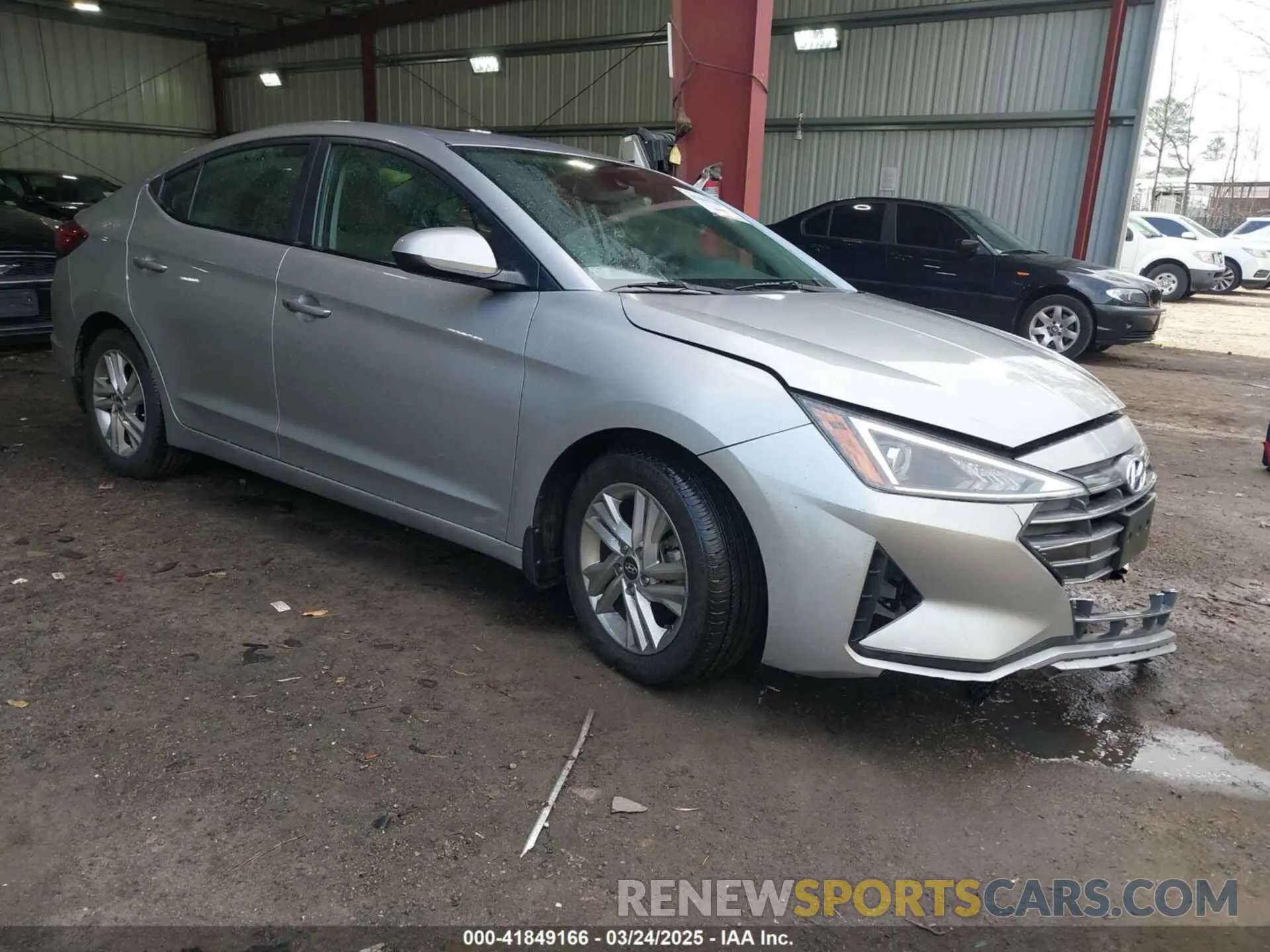 1 Photograph of a damaged car 5NPD84LF8LH622368 HYUNDAI ELANTRA 2020