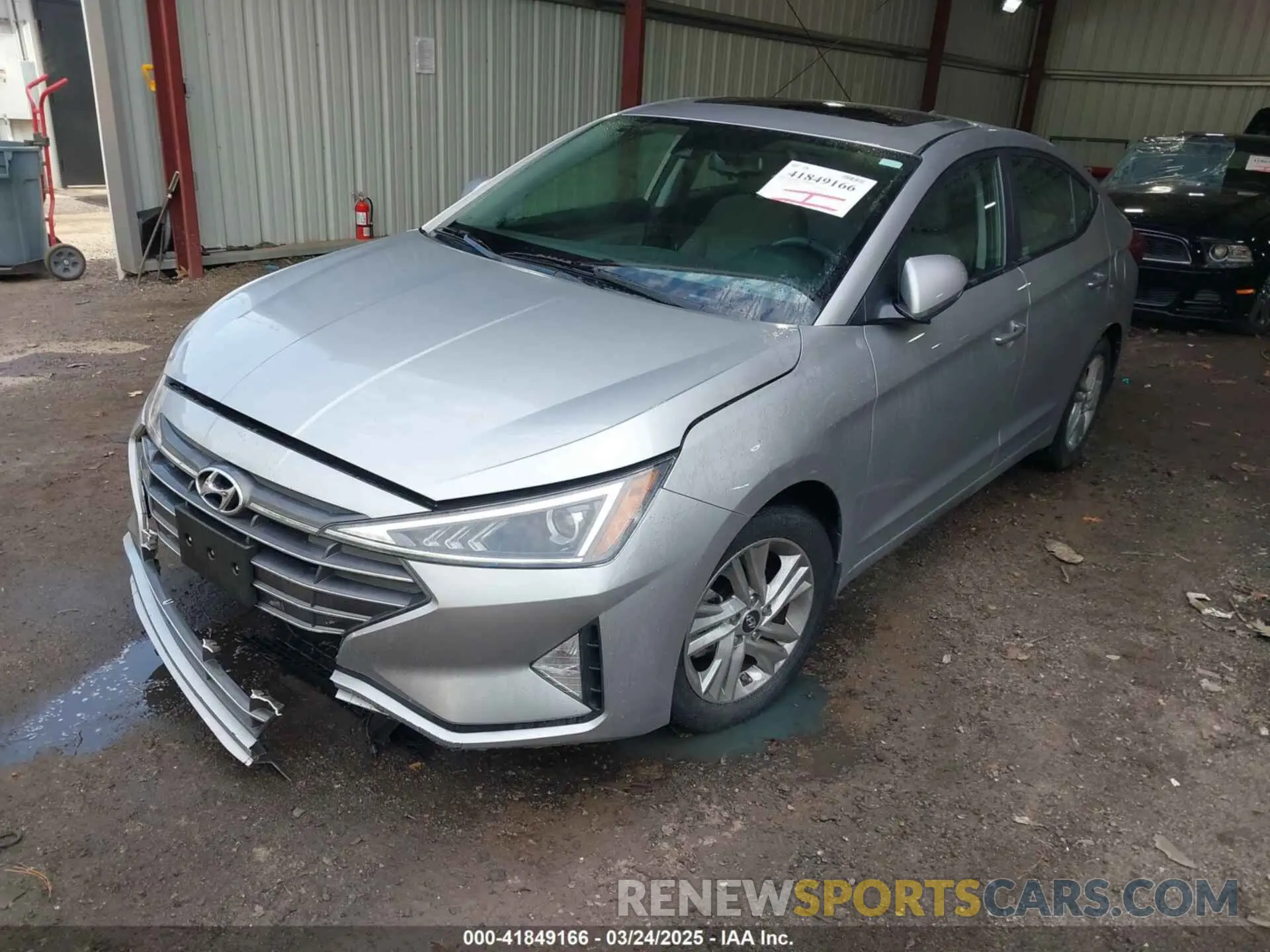 2 Photograph of a damaged car 5NPD84LF8LH622368 HYUNDAI ELANTRA 2020