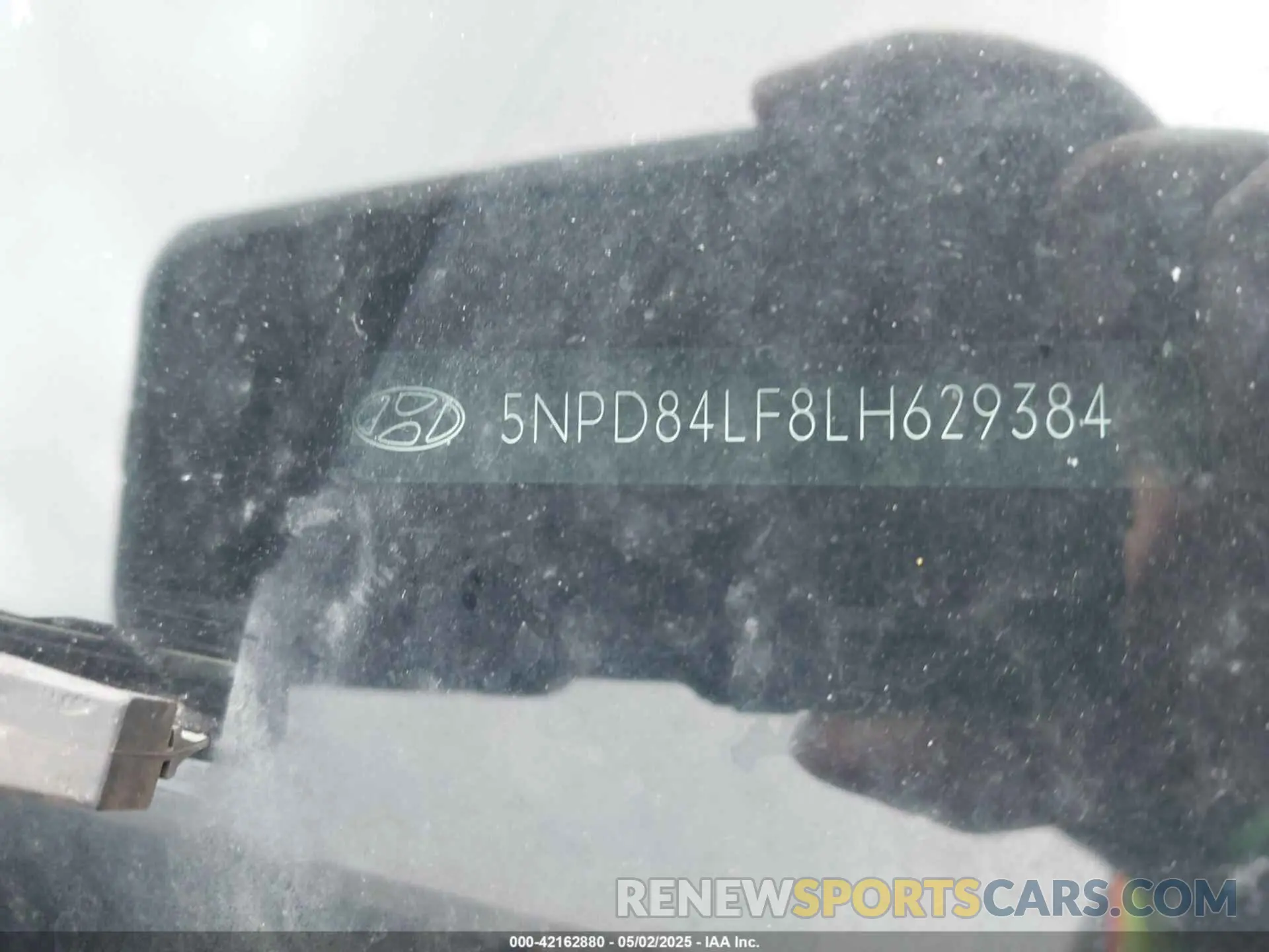 9 Photograph of a damaged car 5NPD84LF8LH629384 HYUNDAI ELANTRA 2020