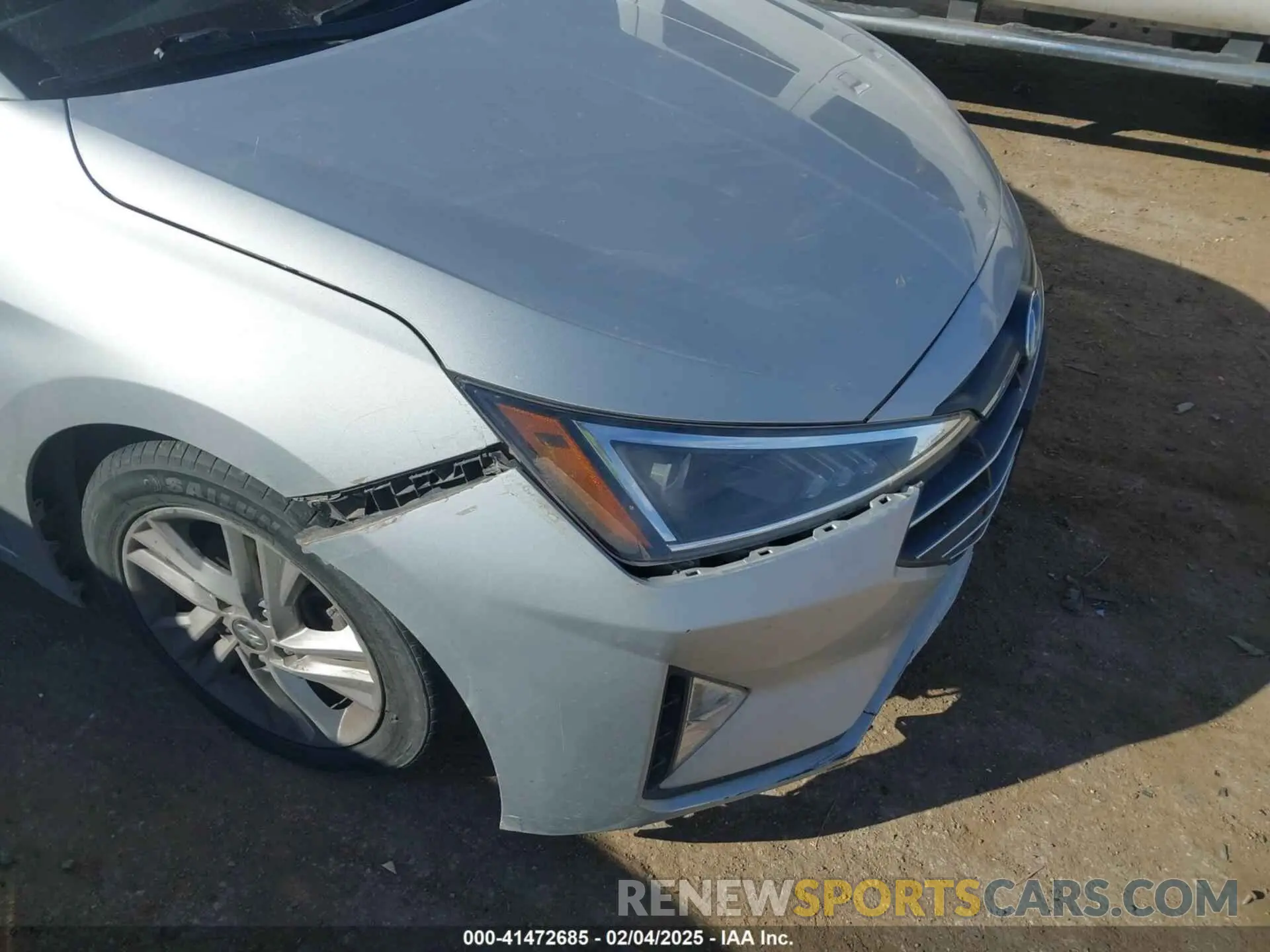 6 Photograph of a damaged car 5NPD84LF9LH506113 HYUNDAI ELANTRA 2020