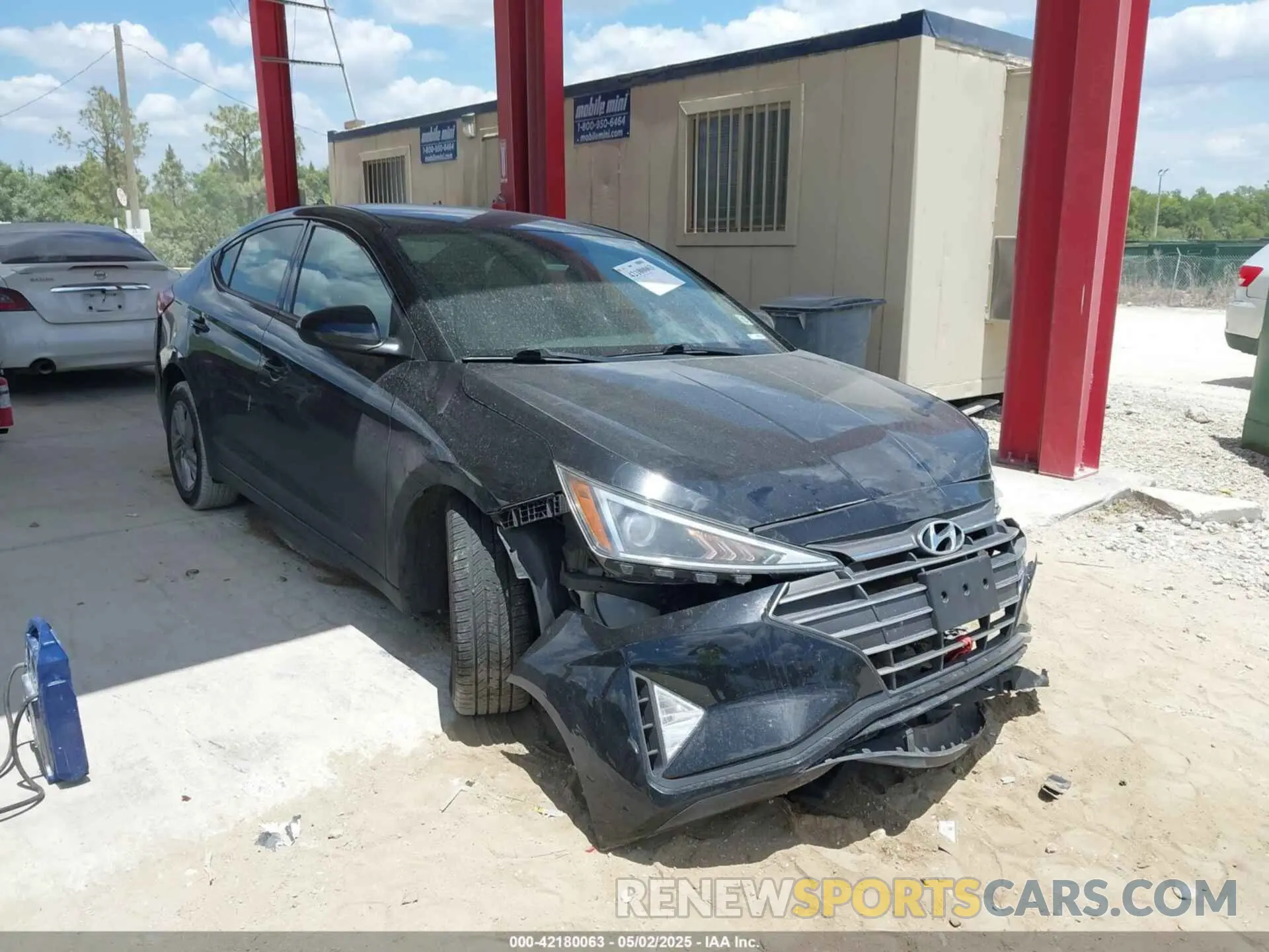 1 Photograph of a damaged car 5NPD84LF9LH507214 HYUNDAI ELANTRA 2020