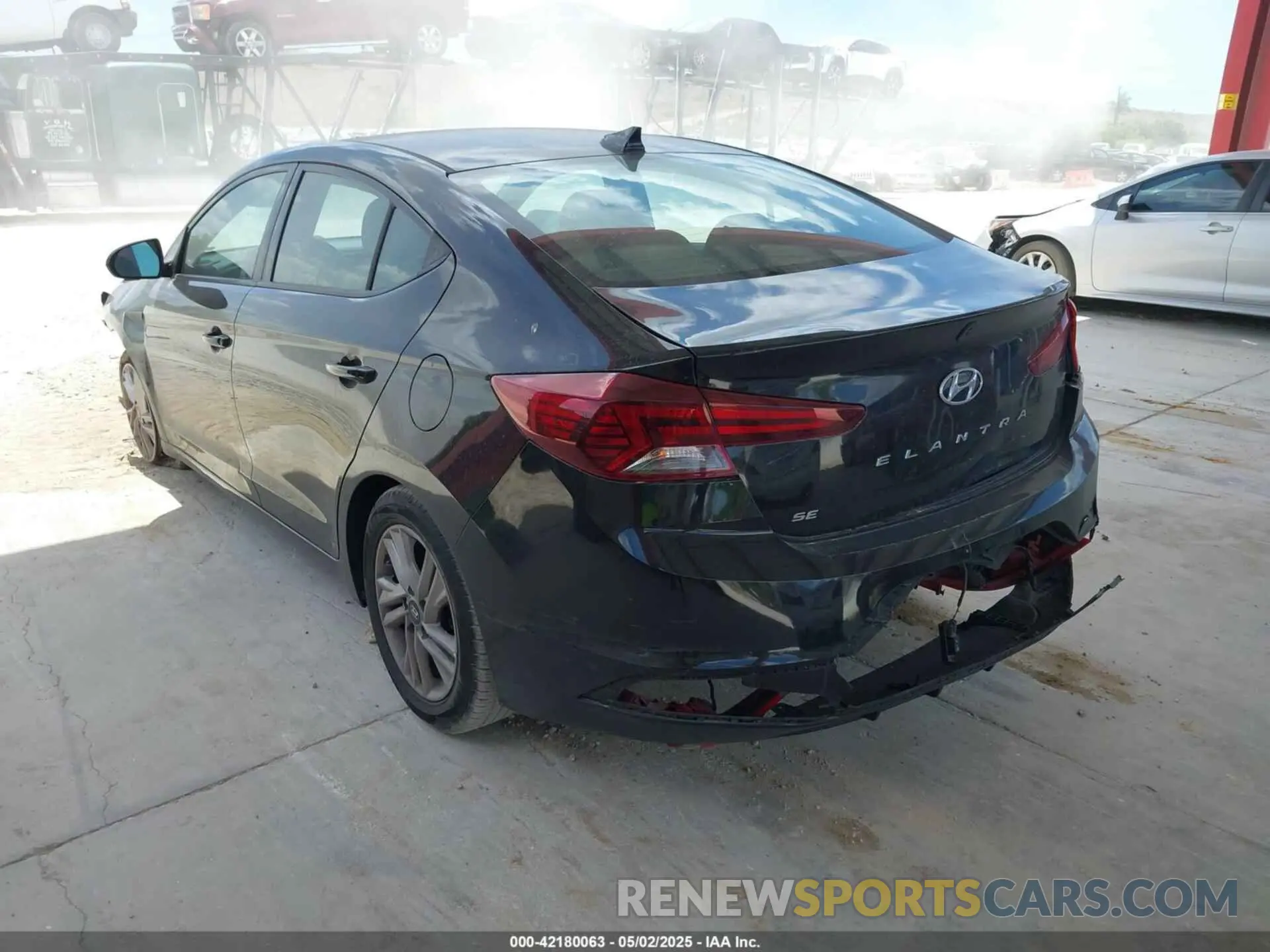 3 Photograph of a damaged car 5NPD84LF9LH507214 HYUNDAI ELANTRA 2020