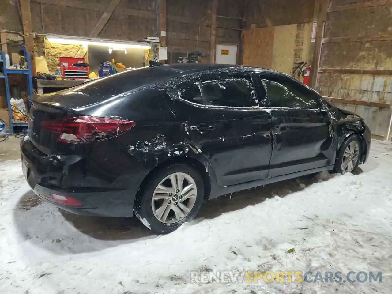 3 Photograph of a damaged car 5NPD84LF9LH508752 HYUNDAI ELANTRA 2020