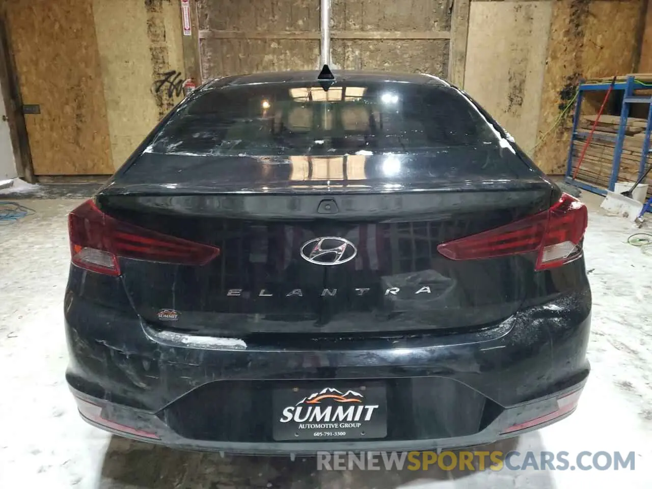 6 Photograph of a damaged car 5NPD84LF9LH508752 HYUNDAI ELANTRA 2020