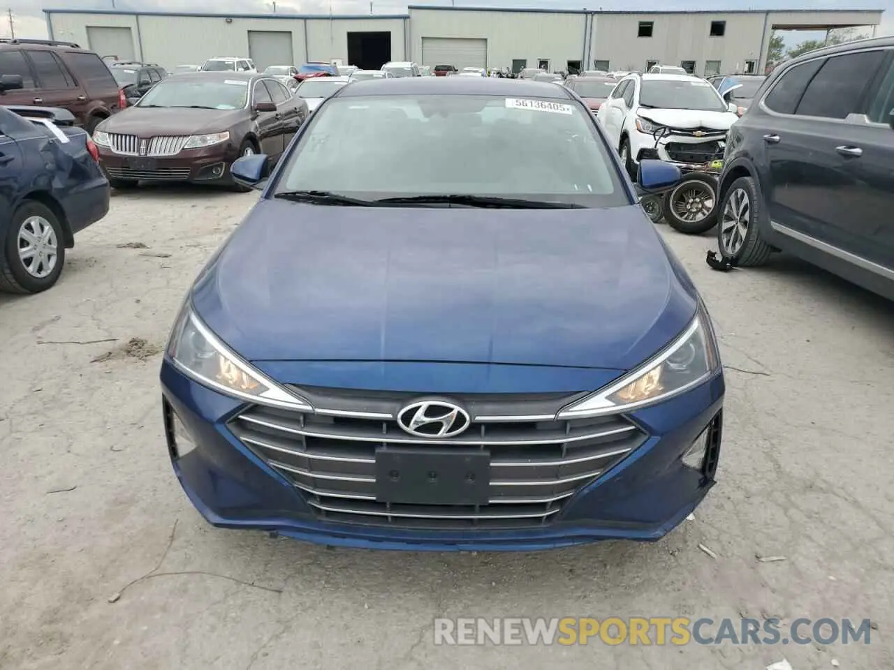 5 Photograph of a damaged car 5NPD84LF9LH510873 HYUNDAI ELANTRA 2020