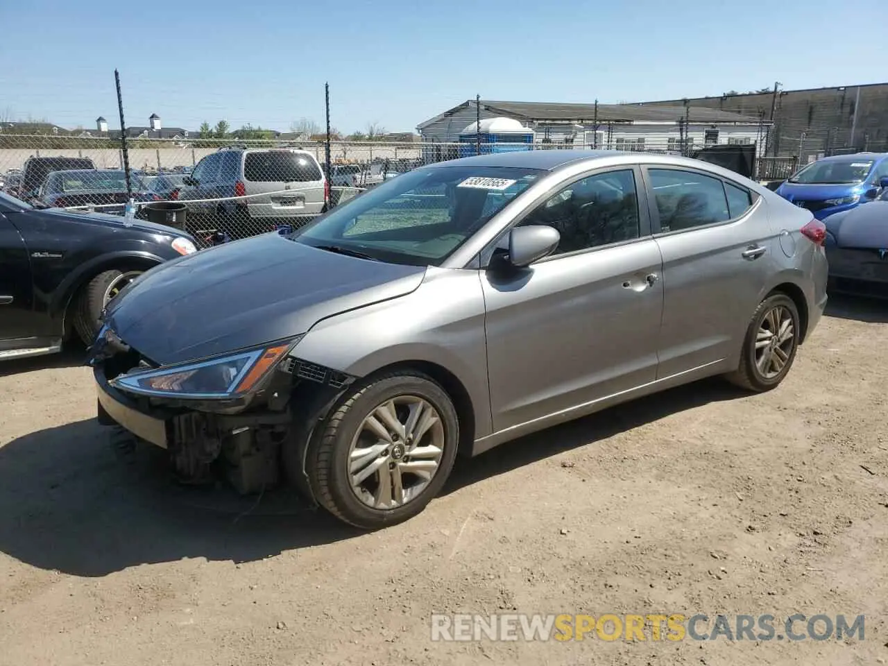 1 Photograph of a damaged car 5NPD84LF9LH512932 HYUNDAI ELANTRA 2020