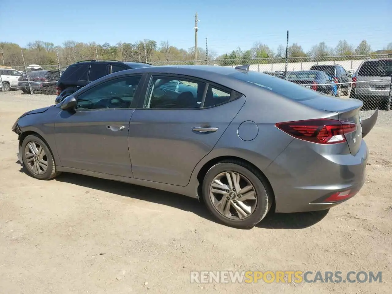 2 Photograph of a damaged car 5NPD84LF9LH512932 HYUNDAI ELANTRA 2020