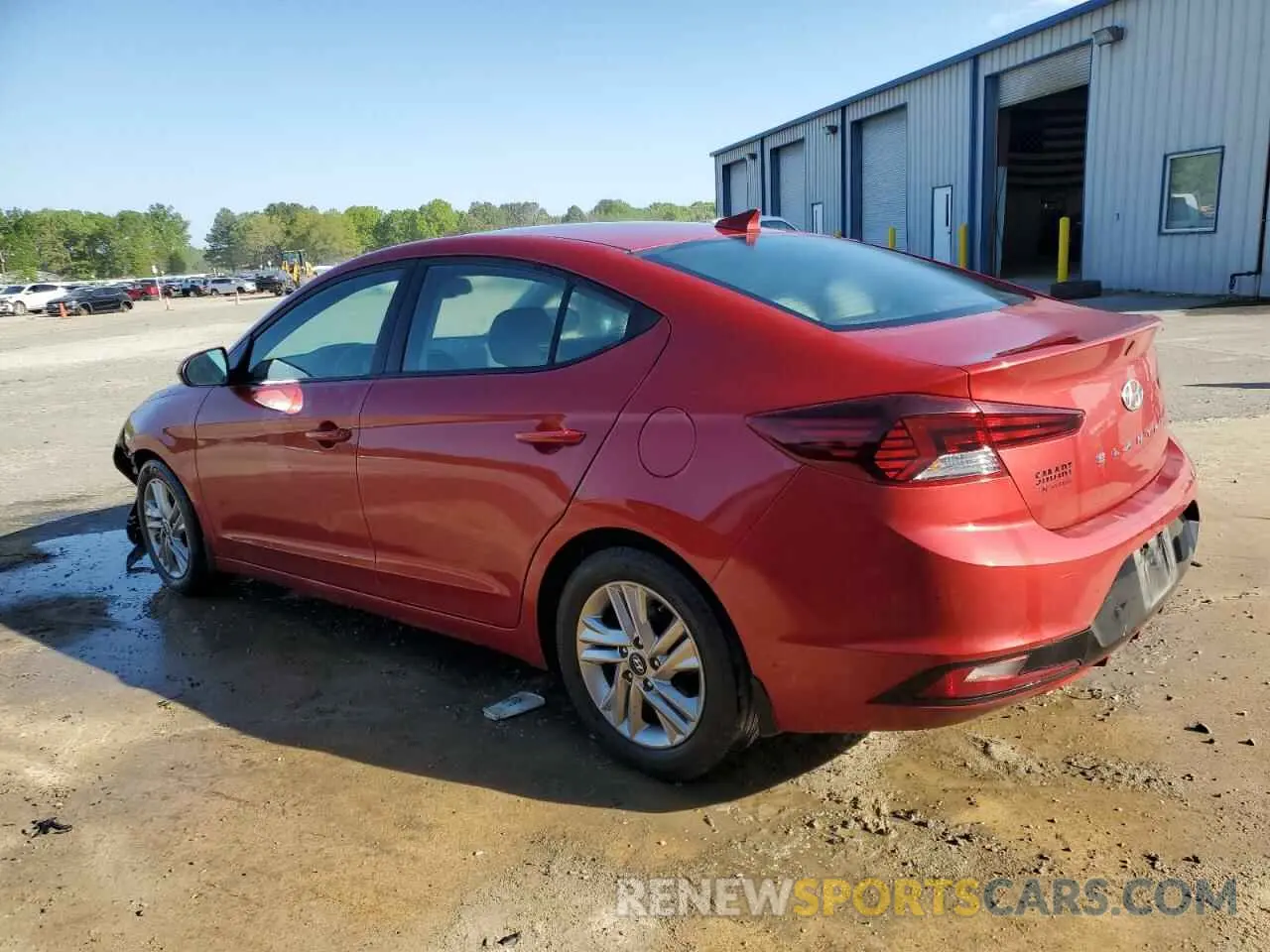 2 Photograph of a damaged car 5NPD84LF9LH517712 HYUNDAI ELANTRA 2020