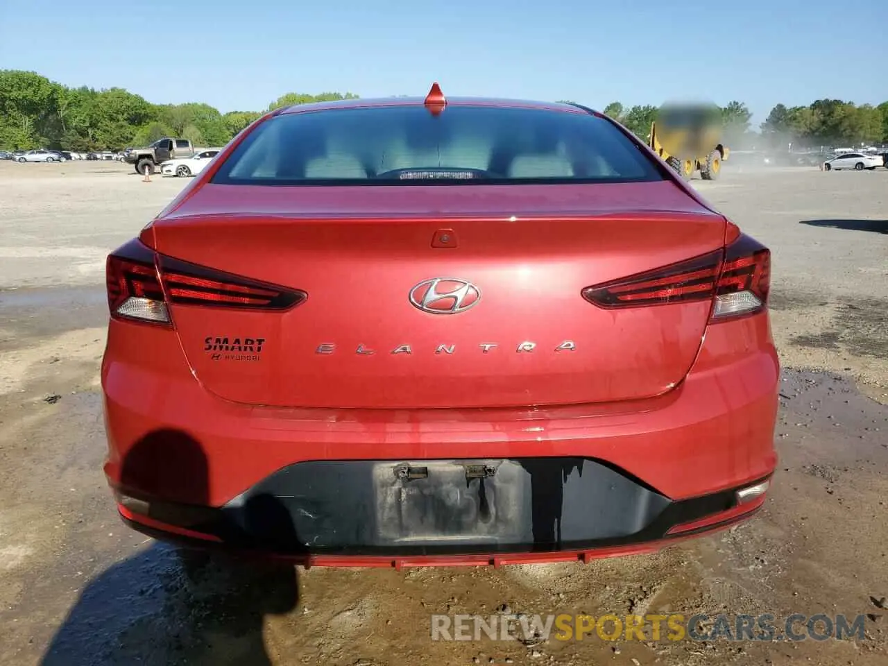 6 Photograph of a damaged car 5NPD84LF9LH517712 HYUNDAI ELANTRA 2020