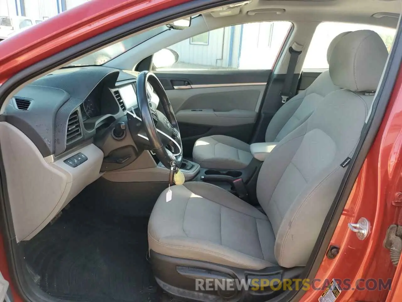 7 Photograph of a damaged car 5NPD84LF9LH517712 HYUNDAI ELANTRA 2020