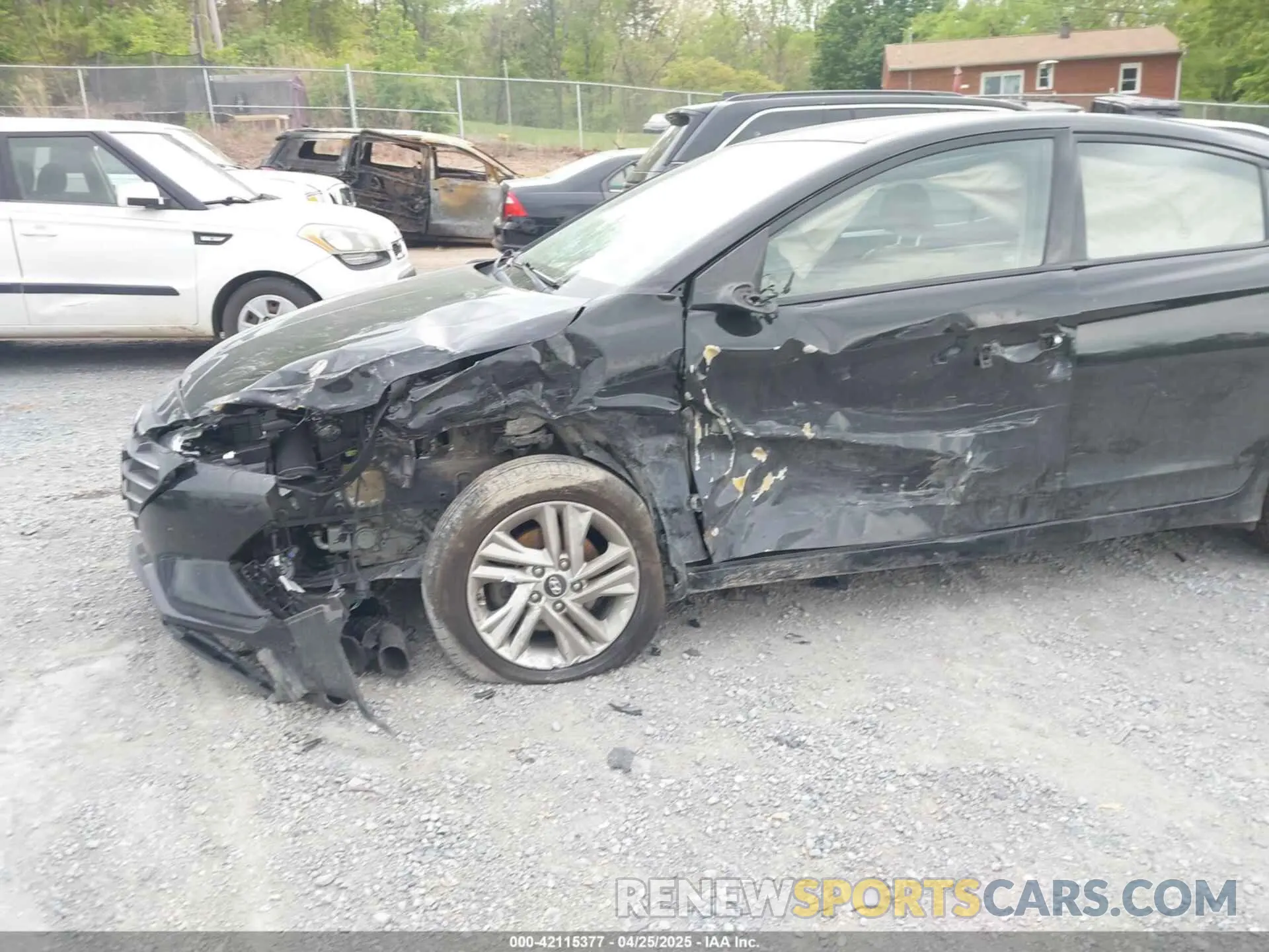 6 Photograph of a damaged car 5NPD84LF9LH519332 HYUNDAI ELANTRA 2020