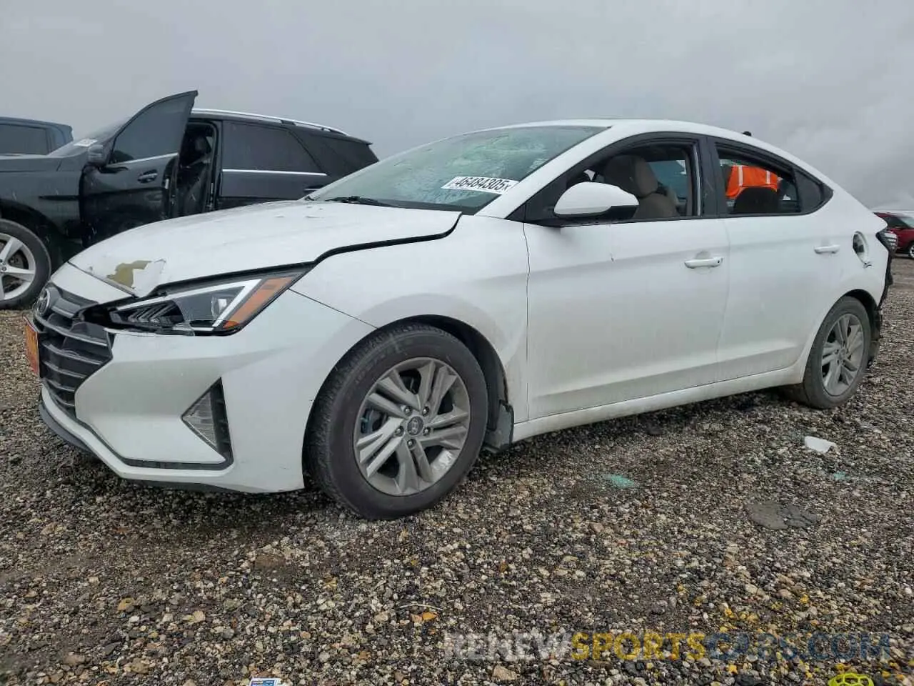 1 Photograph of a damaged car 5NPD84LF9LH537815 HYUNDAI ELANTRA 2020