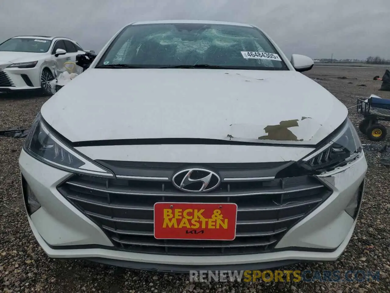 5 Photograph of a damaged car 5NPD84LF9LH537815 HYUNDAI ELANTRA 2020