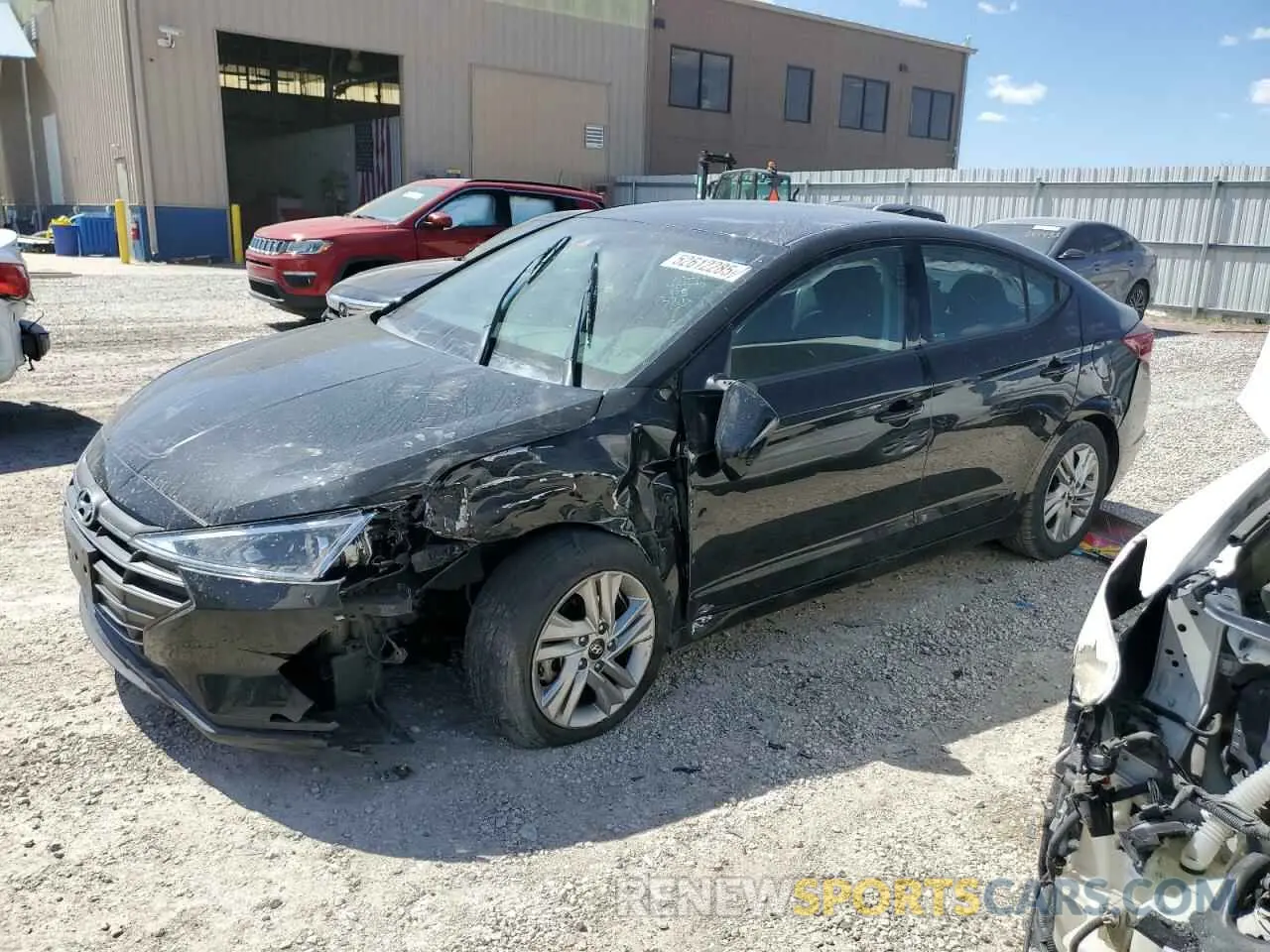 1 Photograph of a damaged car 5NPD84LF9LH547485 HYUNDAI ELANTRA 2020