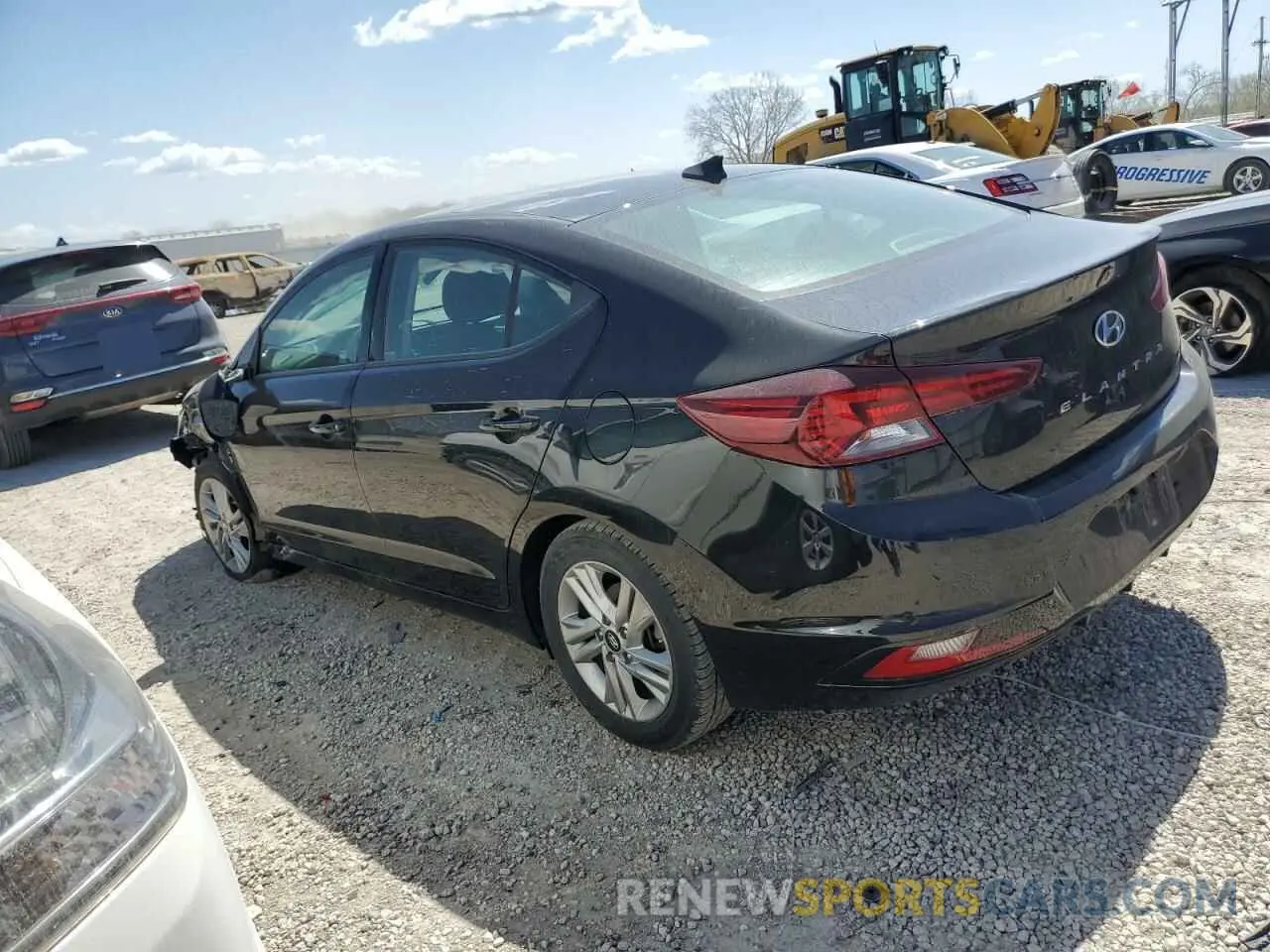 2 Photograph of a damaged car 5NPD84LF9LH547485 HYUNDAI ELANTRA 2020