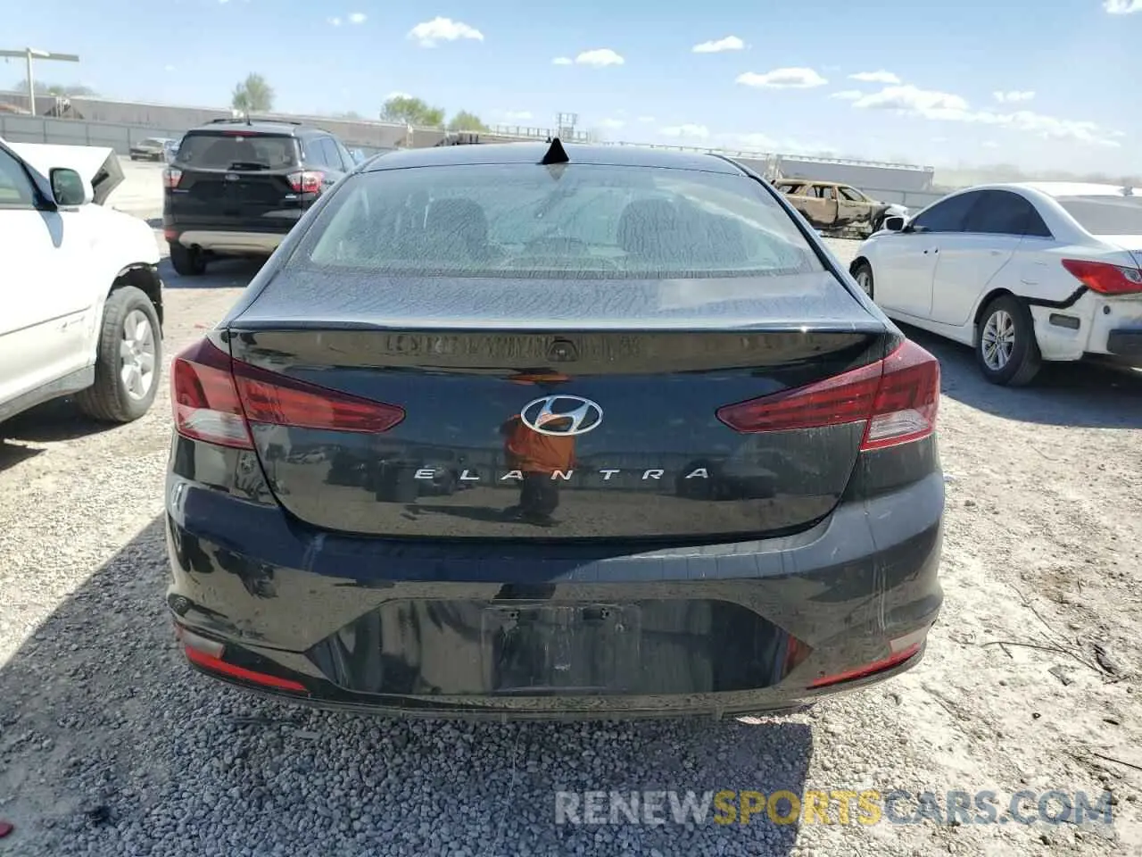 6 Photograph of a damaged car 5NPD84LF9LH547485 HYUNDAI ELANTRA 2020