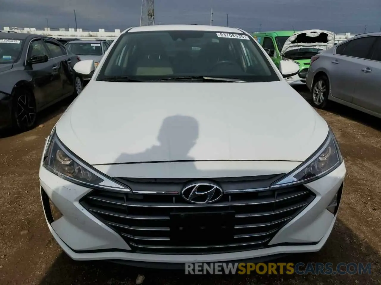 5 Photograph of a damaged car 5NPD84LF9LH548426 HYUNDAI ELANTRA 2020