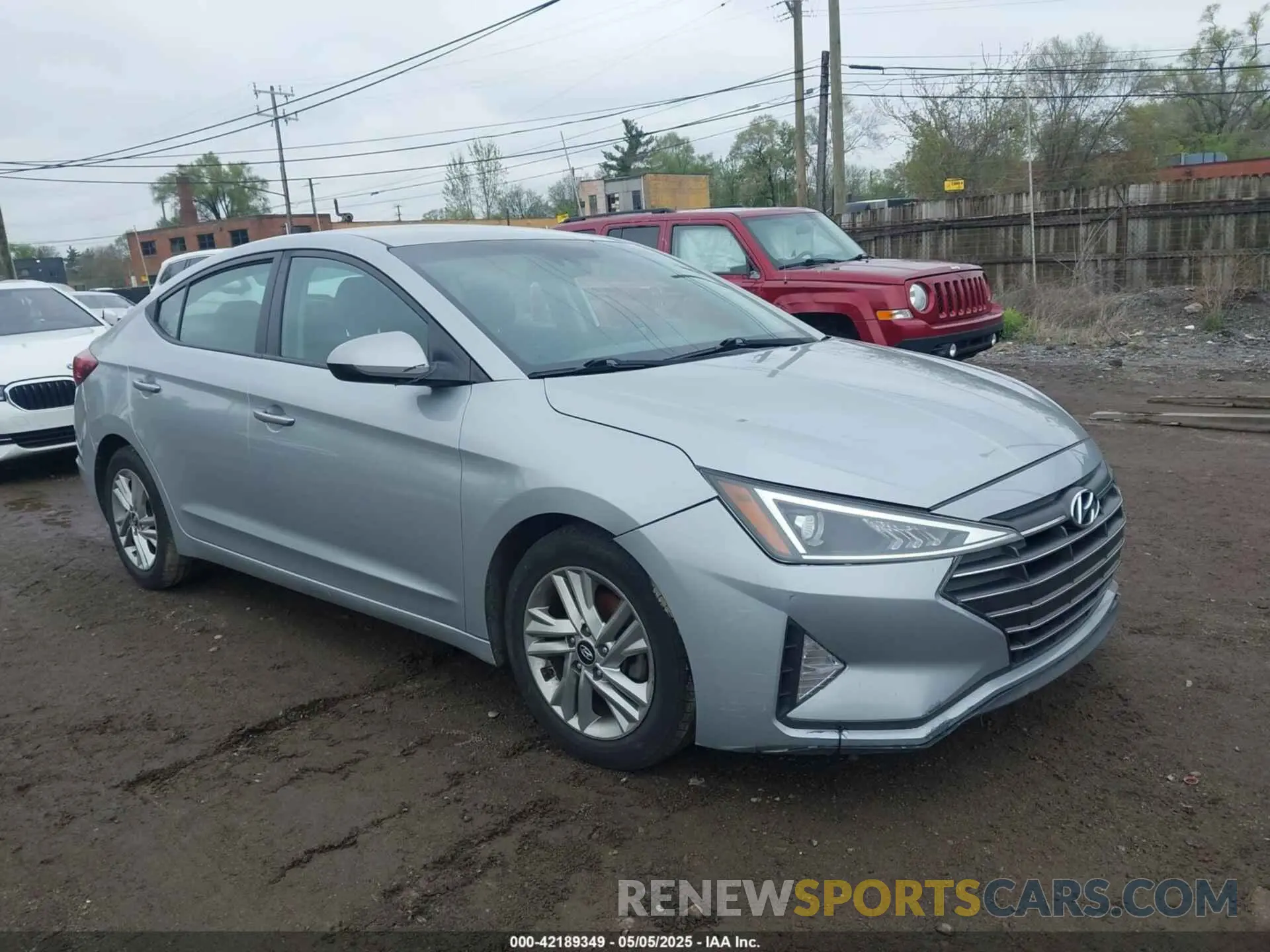1 Photograph of a damaged car 5NPD84LF9LH548510 HYUNDAI ELANTRA 2020