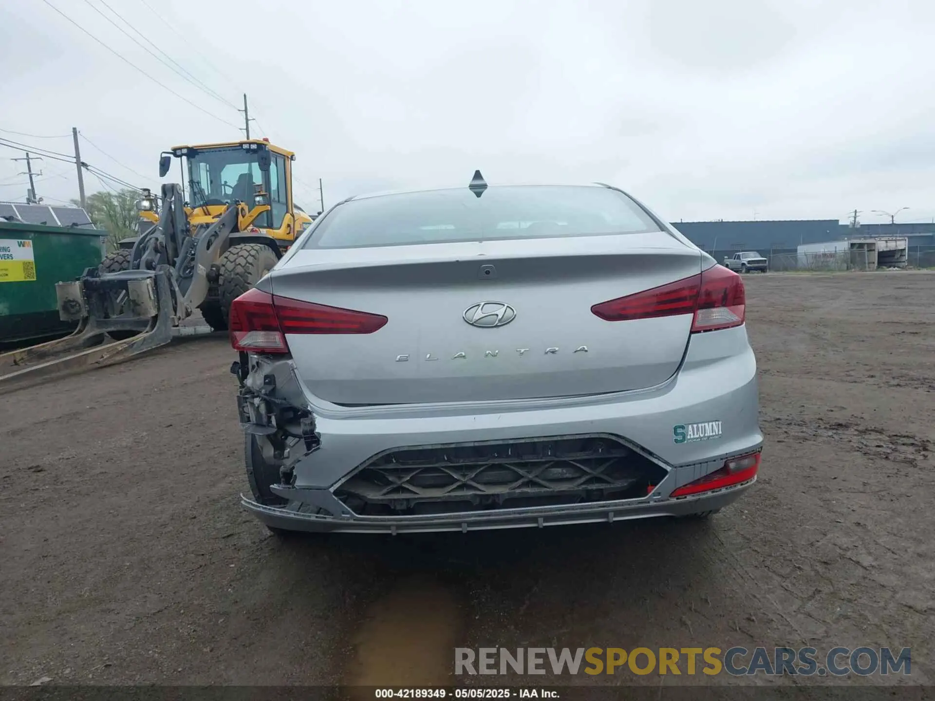15 Photograph of a damaged car 5NPD84LF9LH548510 HYUNDAI ELANTRA 2020