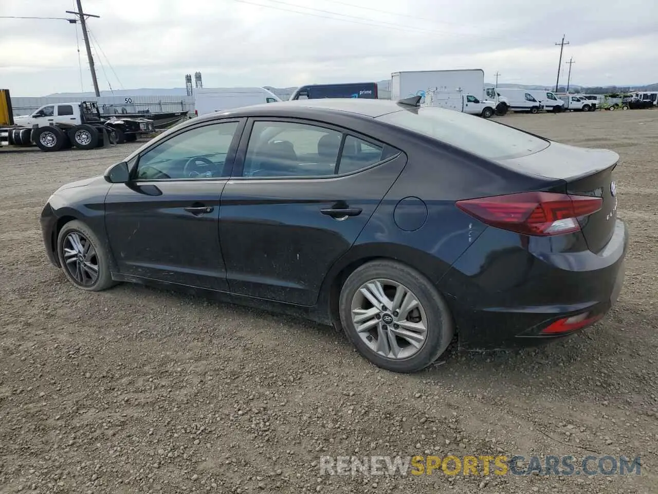 2 Photograph of a damaged car 5NPD84LF9LH557711 HYUNDAI ELANTRA 2020