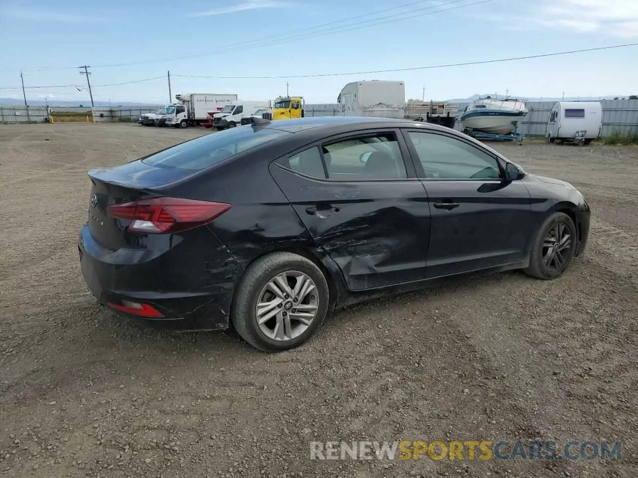 3 Photograph of a damaged car 5NPD84LF9LH557711 HYUNDAI ELANTRA 2020