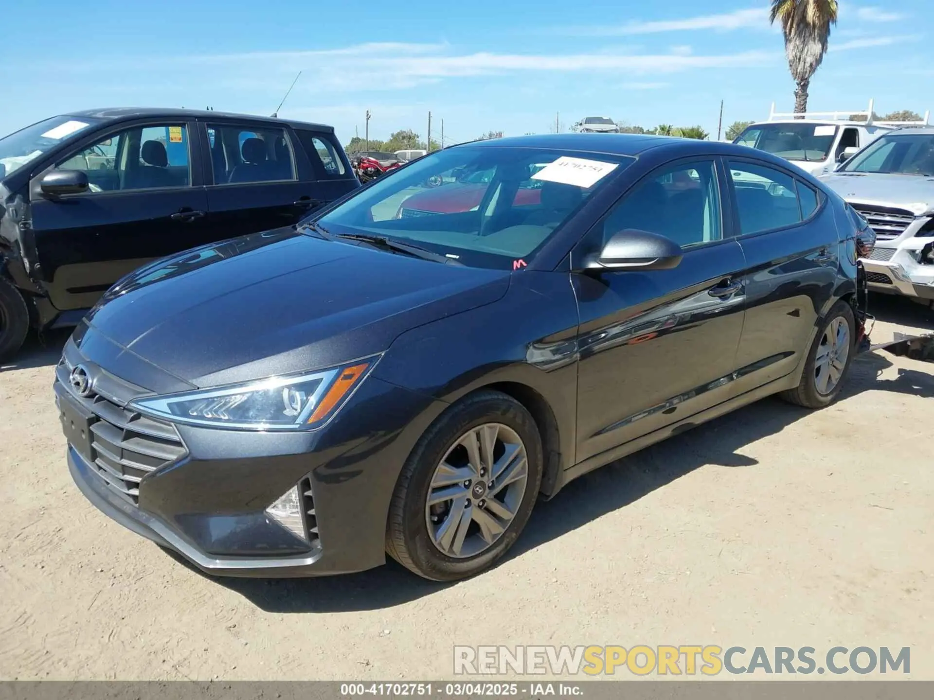 2 Photograph of a damaged car 5NPD84LF9LH558115 HYUNDAI ELANTRA 2020