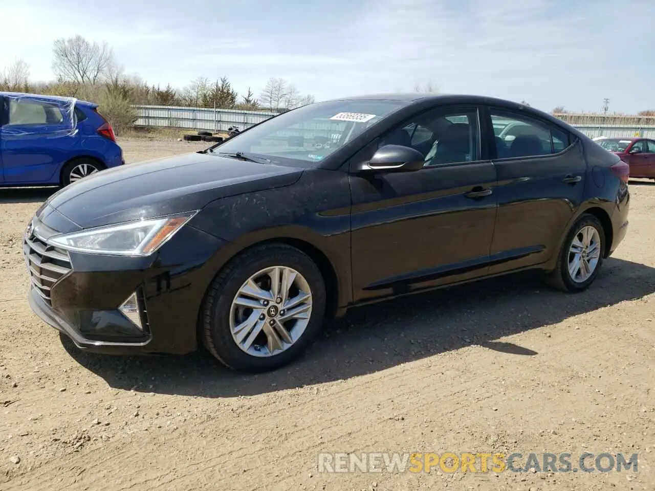 1 Photograph of a damaged car 5NPD84LF9LH561161 HYUNDAI ELANTRA 2020