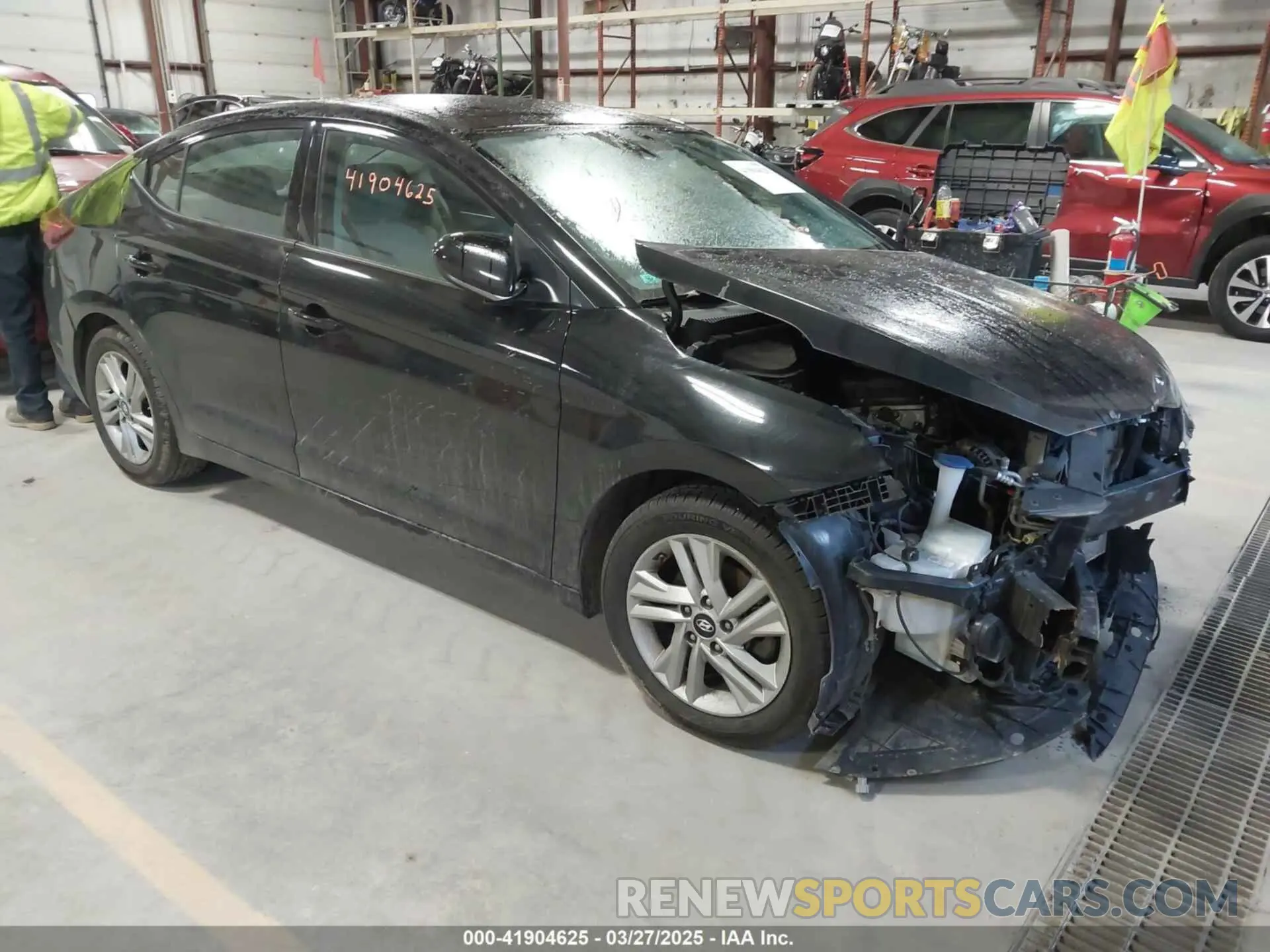 1 Photograph of a damaged car 5NPD84LF9LH566733 HYUNDAI ELANTRA 2020