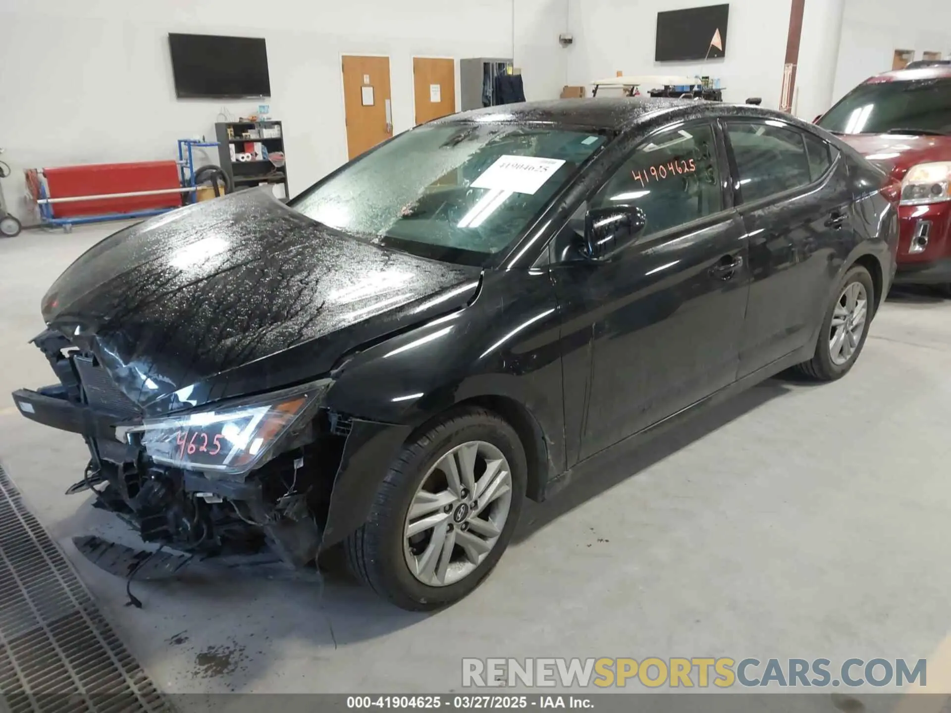 2 Photograph of a damaged car 5NPD84LF9LH566733 HYUNDAI ELANTRA 2020