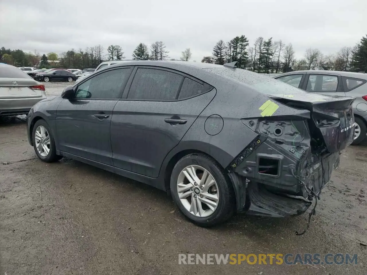 2 Photograph of a damaged car 5NPD84LF9LH569275 HYUNDAI ELANTRA 2020