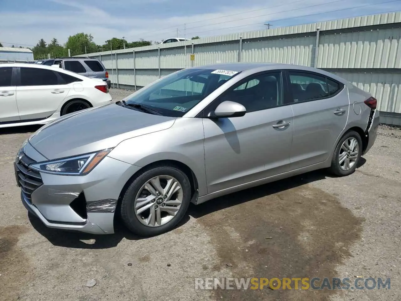 1 Photograph of a damaged car 5NPD84LF9LH569485 HYUNDAI ELANTRA 2020