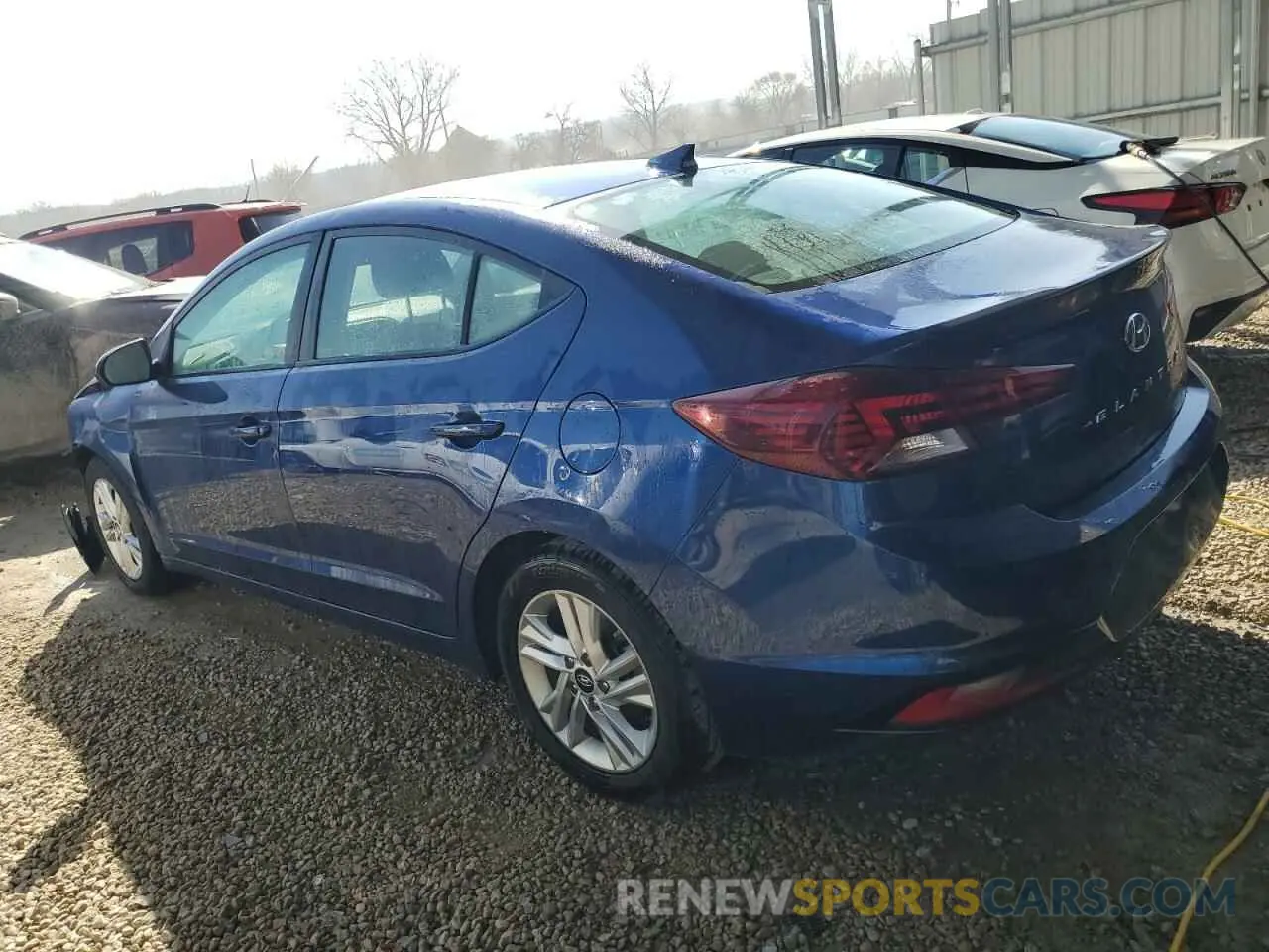 2 Photograph of a damaged car 5NPD84LF9LH569678 HYUNDAI ELANTRA 2020