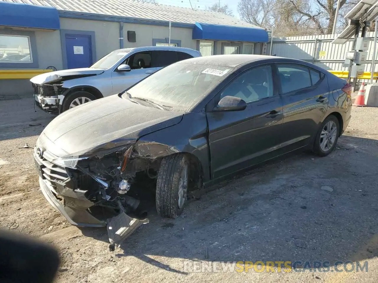 1 Photograph of a damaged car 5NPD84LF9LH576338 HYUNDAI ELANTRA 2020