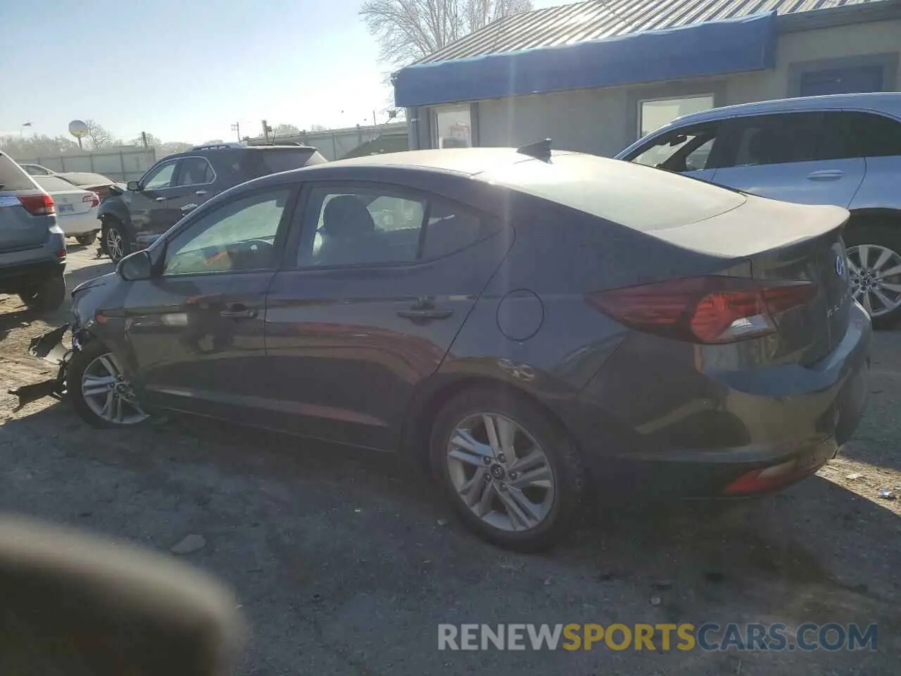 2 Photograph of a damaged car 5NPD84LF9LH576338 HYUNDAI ELANTRA 2020
