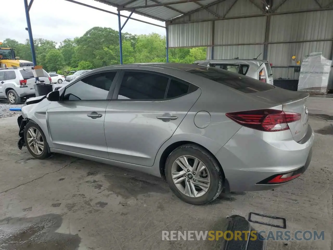 2 Photograph of a damaged car 5NPD84LF9LH594497 HYUNDAI ELANTRA 2020