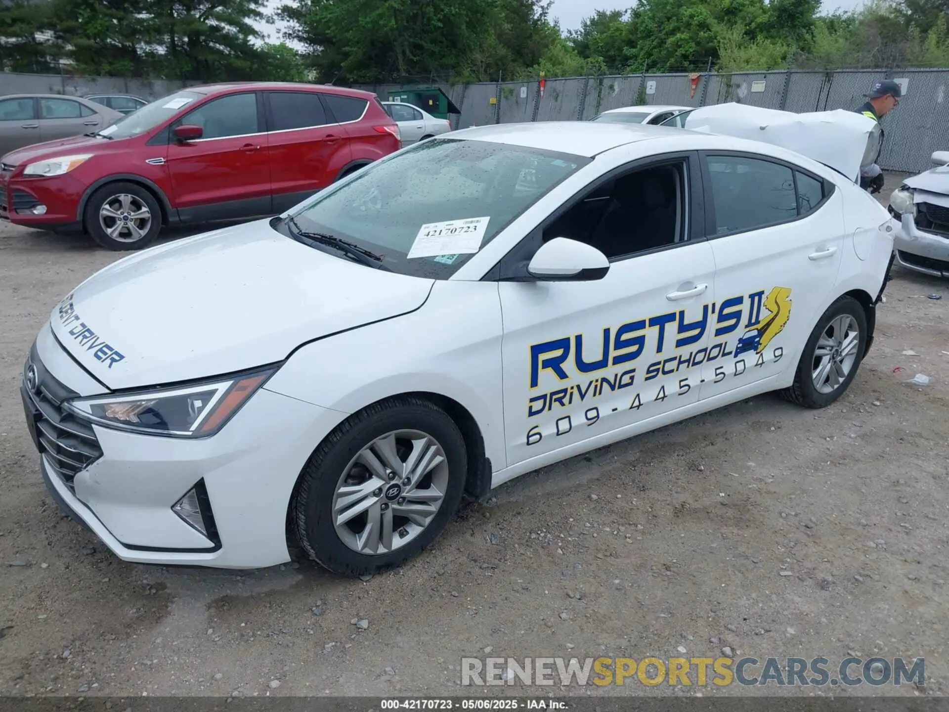 2 Photograph of a damaged car 5NPD84LF9LH599246 HYUNDAI ELANTRA 2020