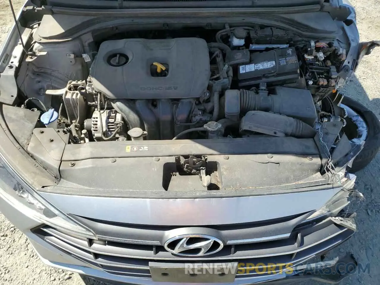 11 Photograph of a damaged car 5NPD84LF9LH606163 HYUNDAI ELANTRA 2020