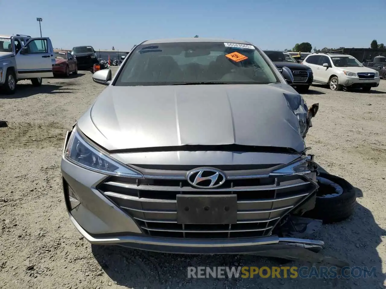 5 Photograph of a damaged car 5NPD84LF9LH606163 HYUNDAI ELANTRA 2020