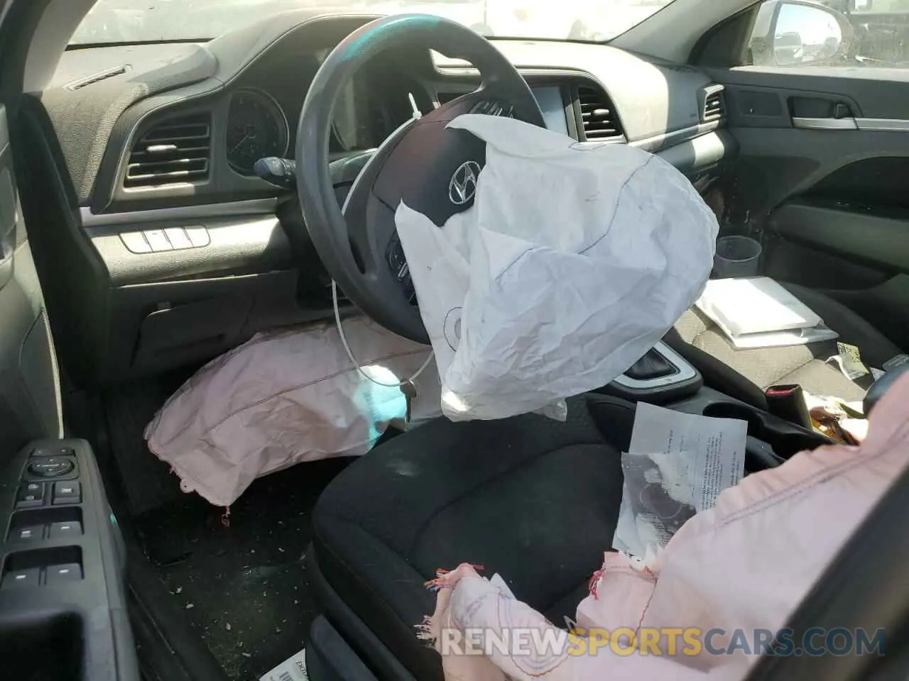 8 Photograph of a damaged car 5NPD84LF9LH606163 HYUNDAI ELANTRA 2020