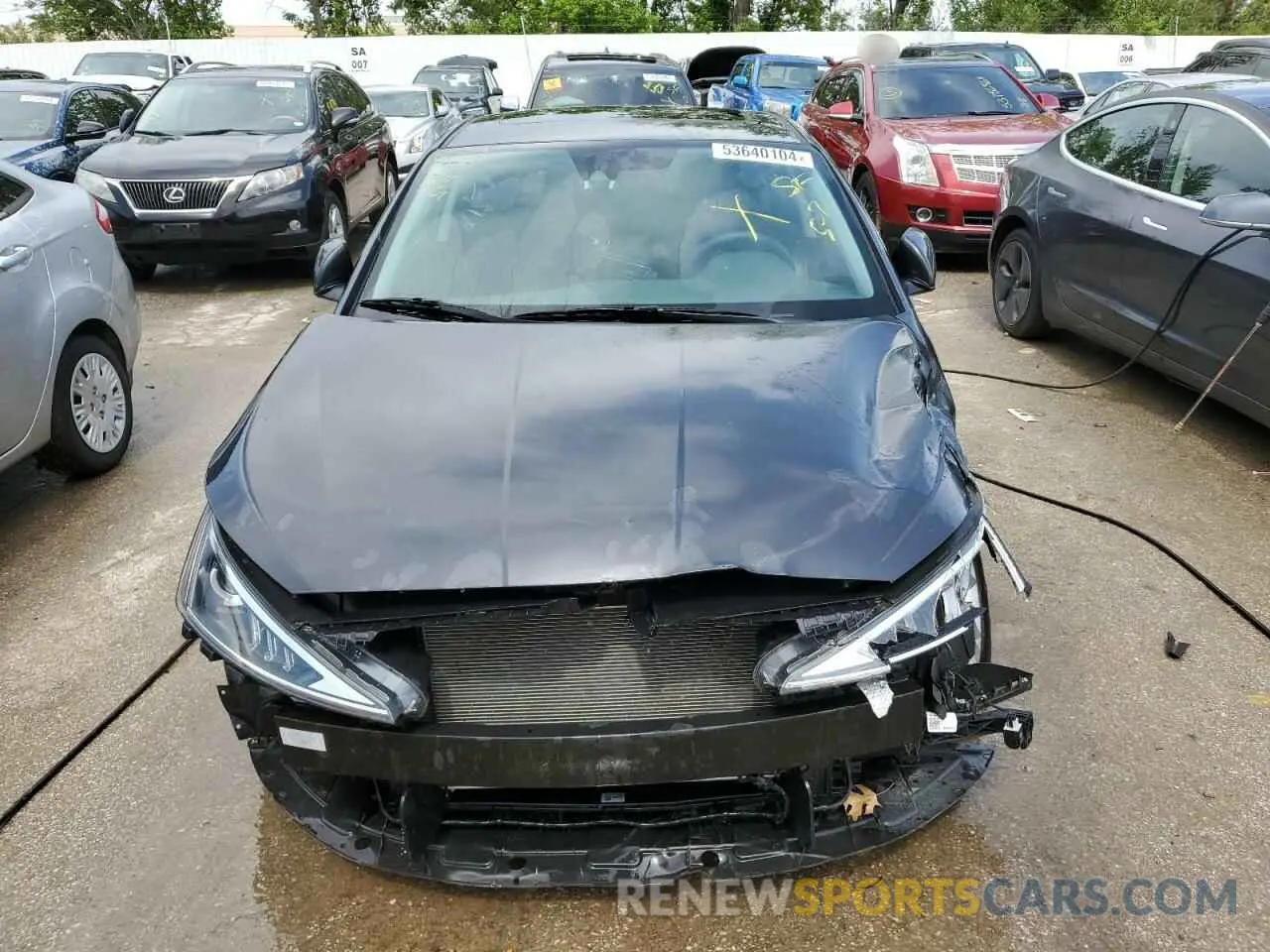 5 Photograph of a damaged car 5NPD84LF9LH610858 HYUNDAI ELANTRA 2020