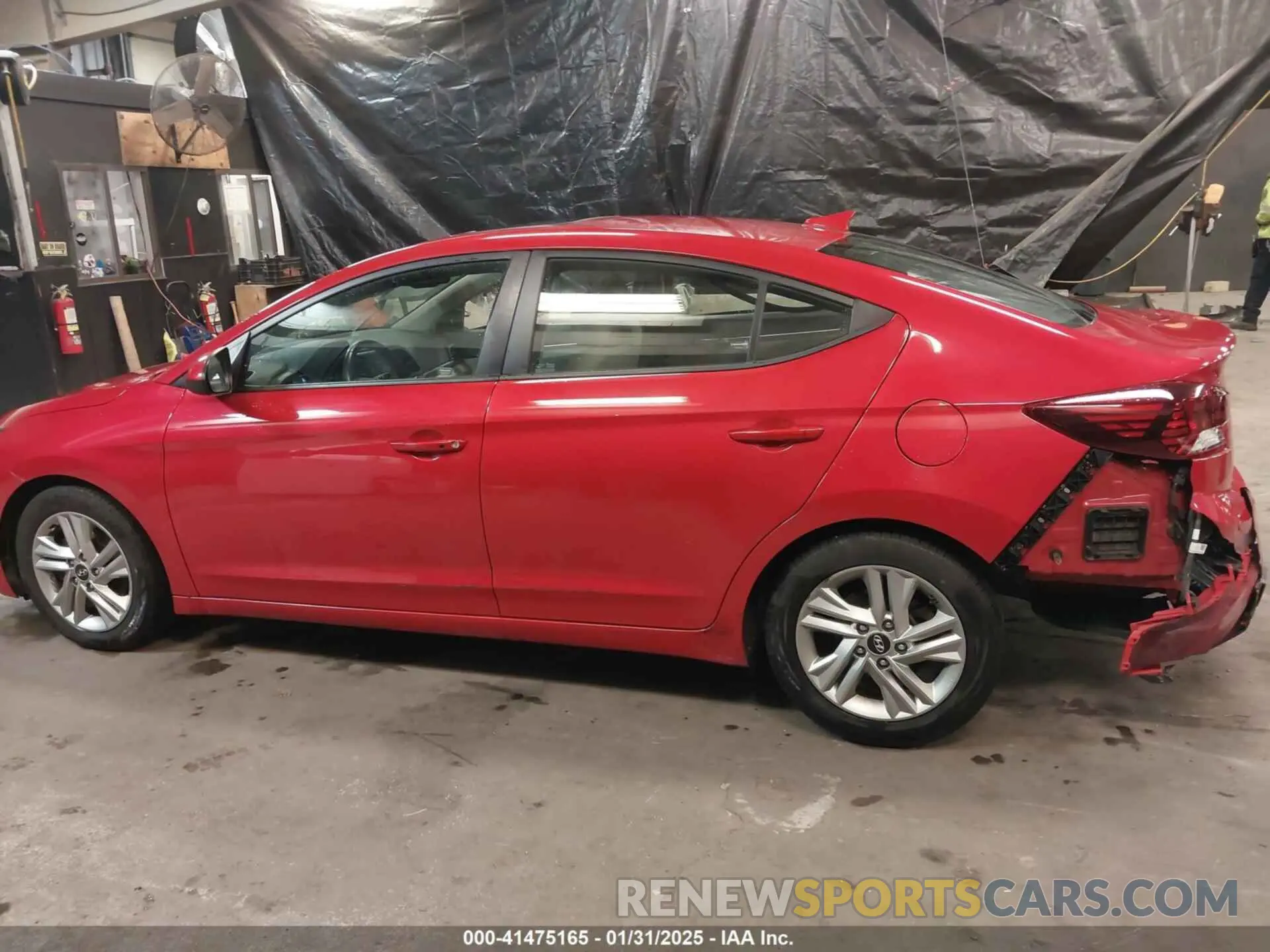 14 Photograph of a damaged car 5NPD84LF9LH612478 HYUNDAI ELANTRA 2020
