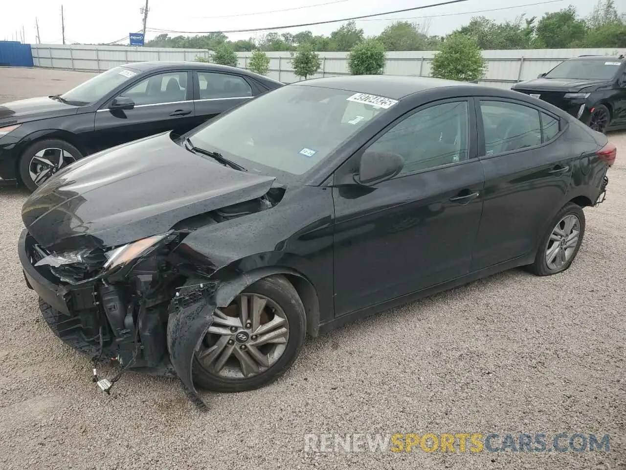 1 Photograph of a damaged car 5NPD84LF9LH621553 HYUNDAI ELANTRA 2020