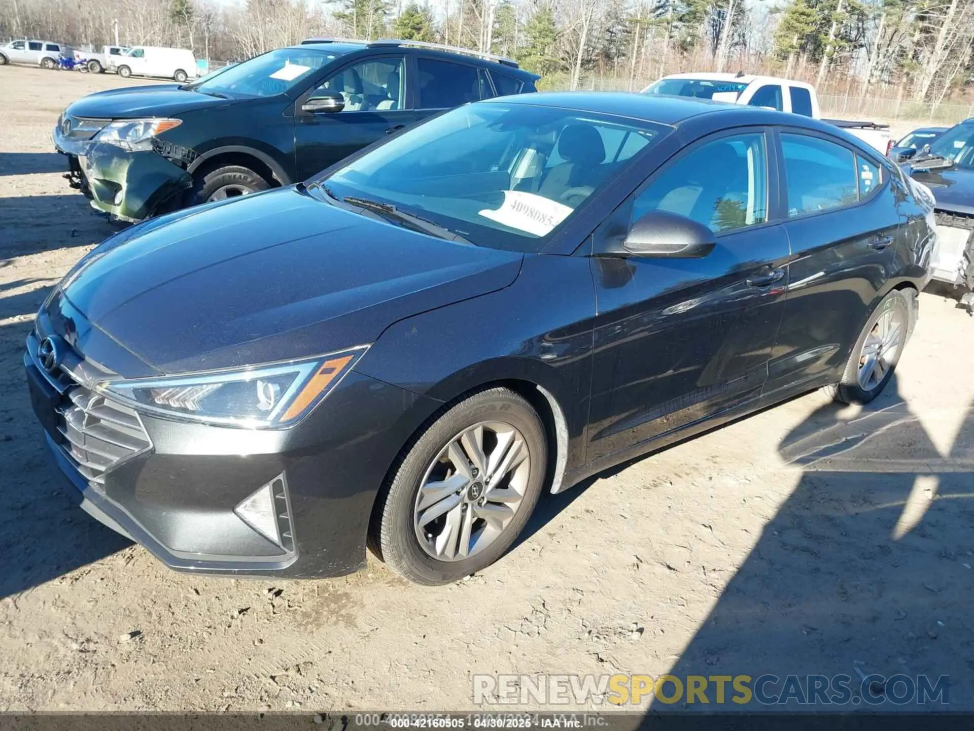 2 Photograph of a damaged car 5NPD84LF9LH622444 HYUNDAI ELANTRA 2020