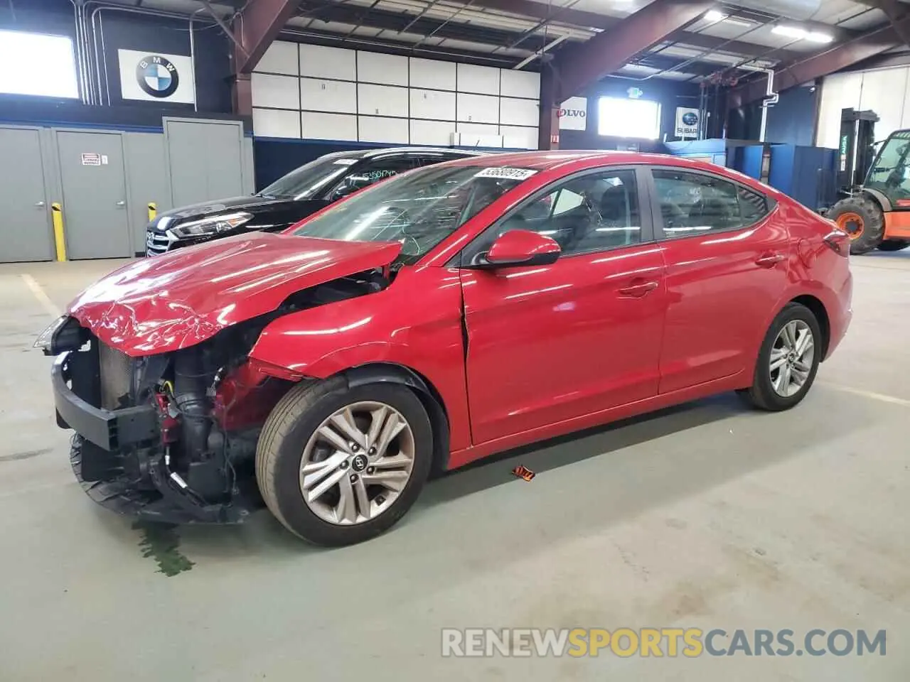 1 Photograph of a damaged car 5NPD84LF9LH626333 HYUNDAI ELANTRA 2020