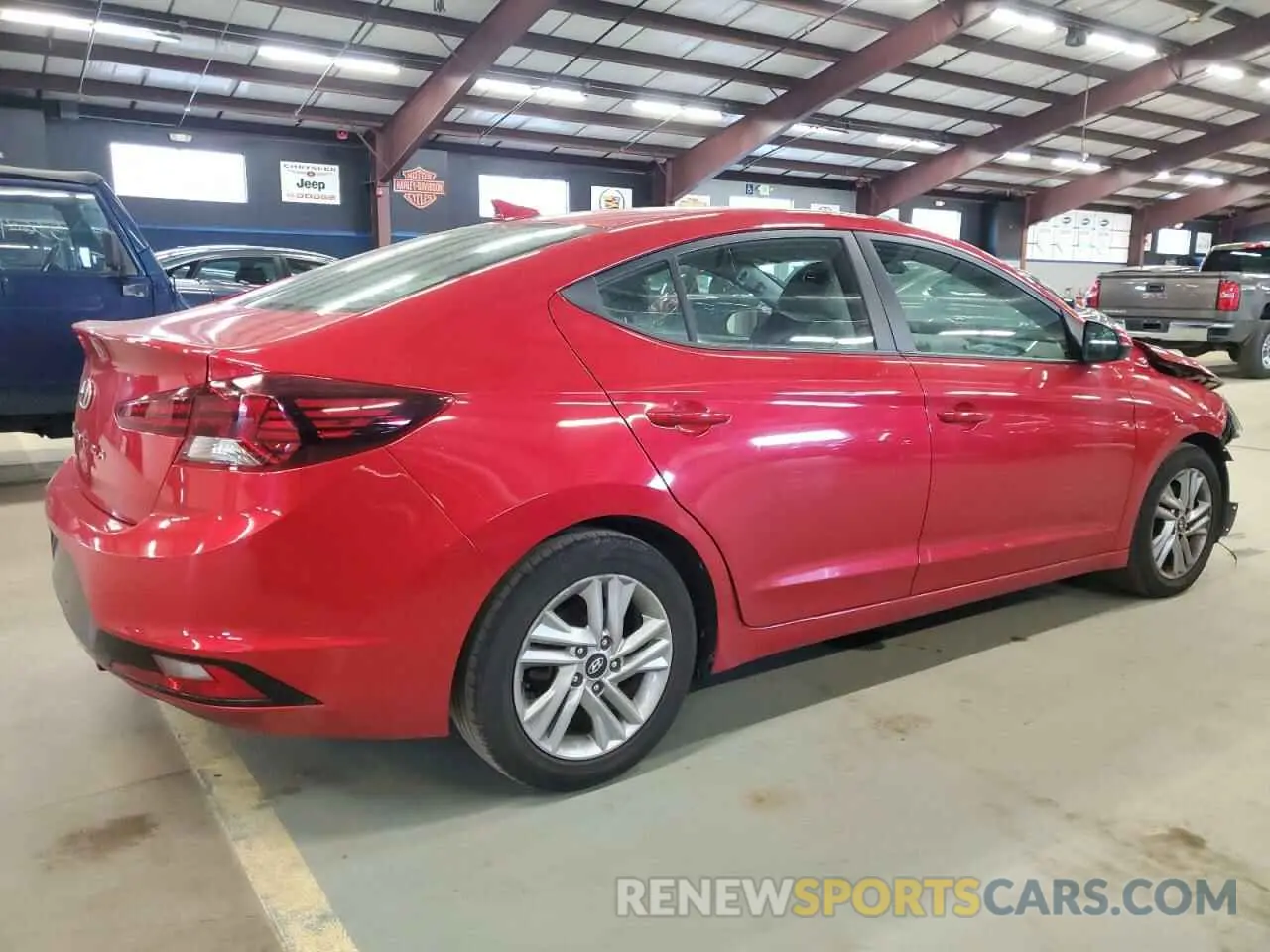 3 Photograph of a damaged car 5NPD84LF9LH626333 HYUNDAI ELANTRA 2020