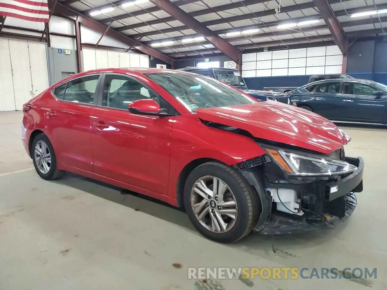 4 Photograph of a damaged car 5NPD84LF9LH626333 HYUNDAI ELANTRA 2020