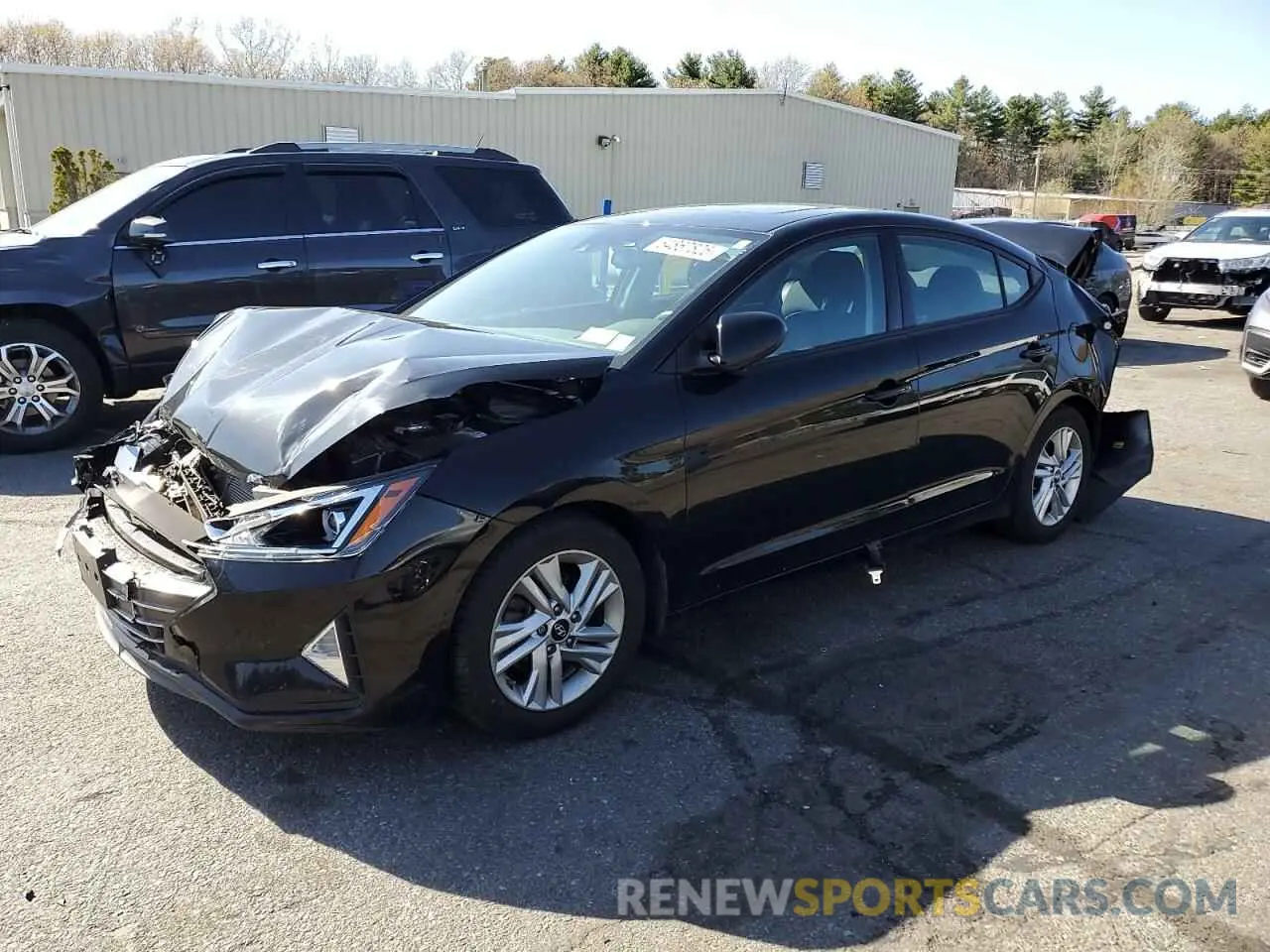 1 Photograph of a damaged car 5NPD84LF9LH631970 HYUNDAI ELANTRA 2020